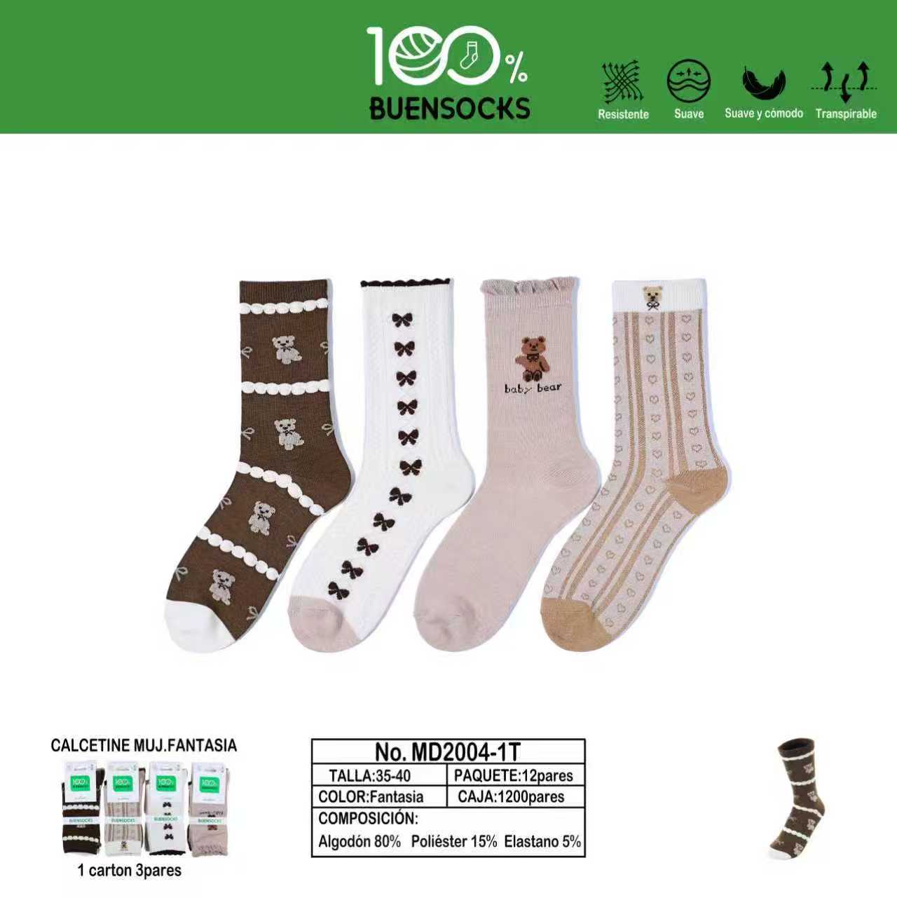 FEMME Chaussettes (x24)1T