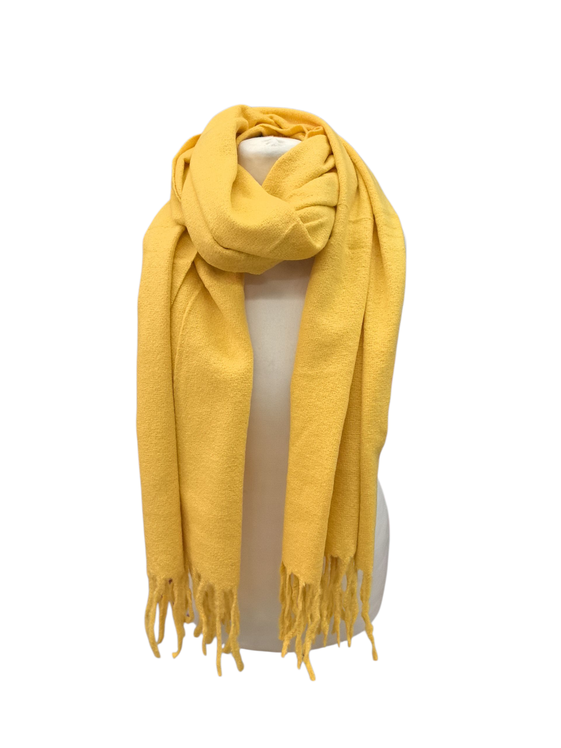 Écharpe châle couleur unie (x12)#47