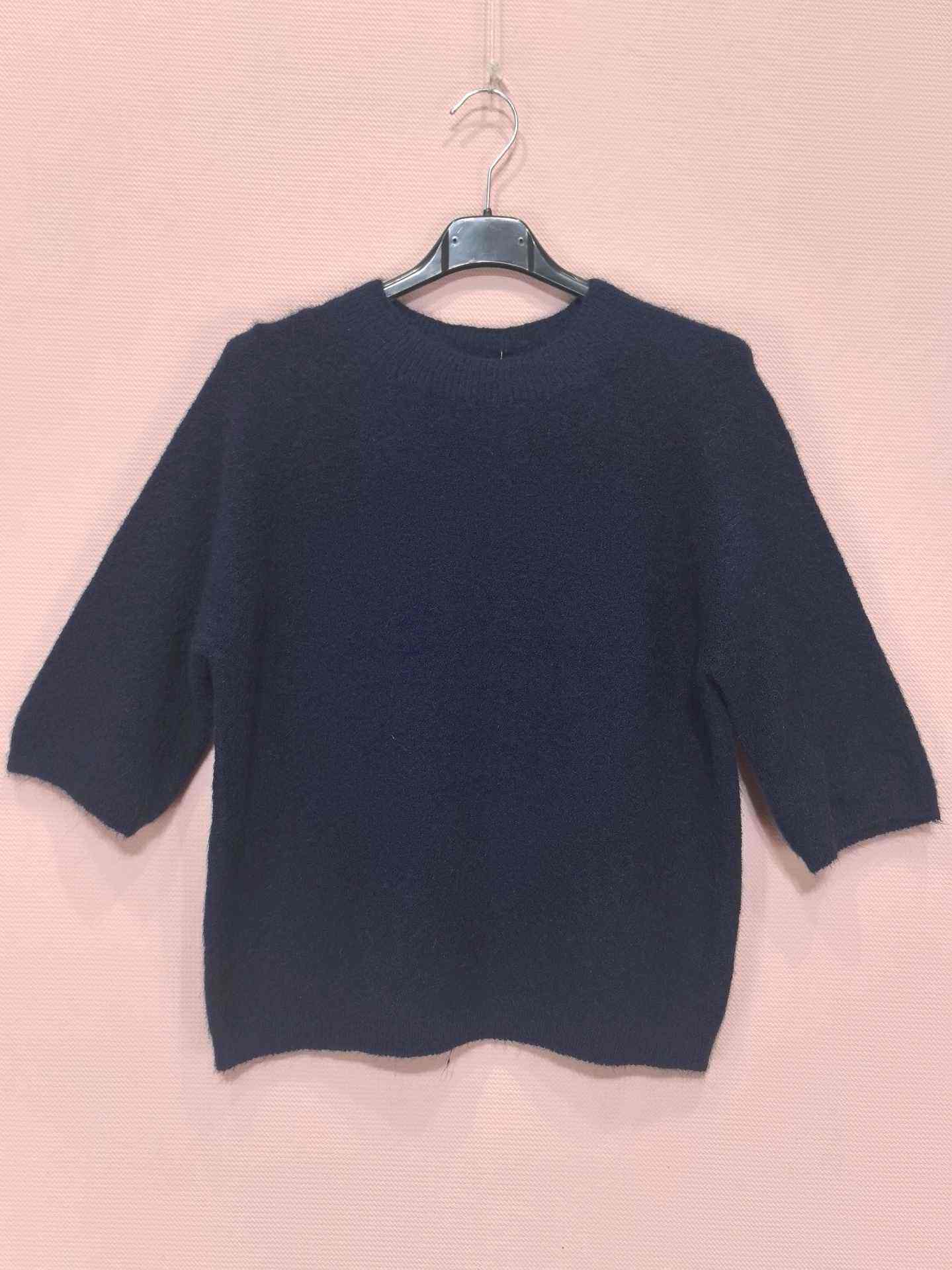 Pull En Maille Doux A Manches Mi Longue (x8)