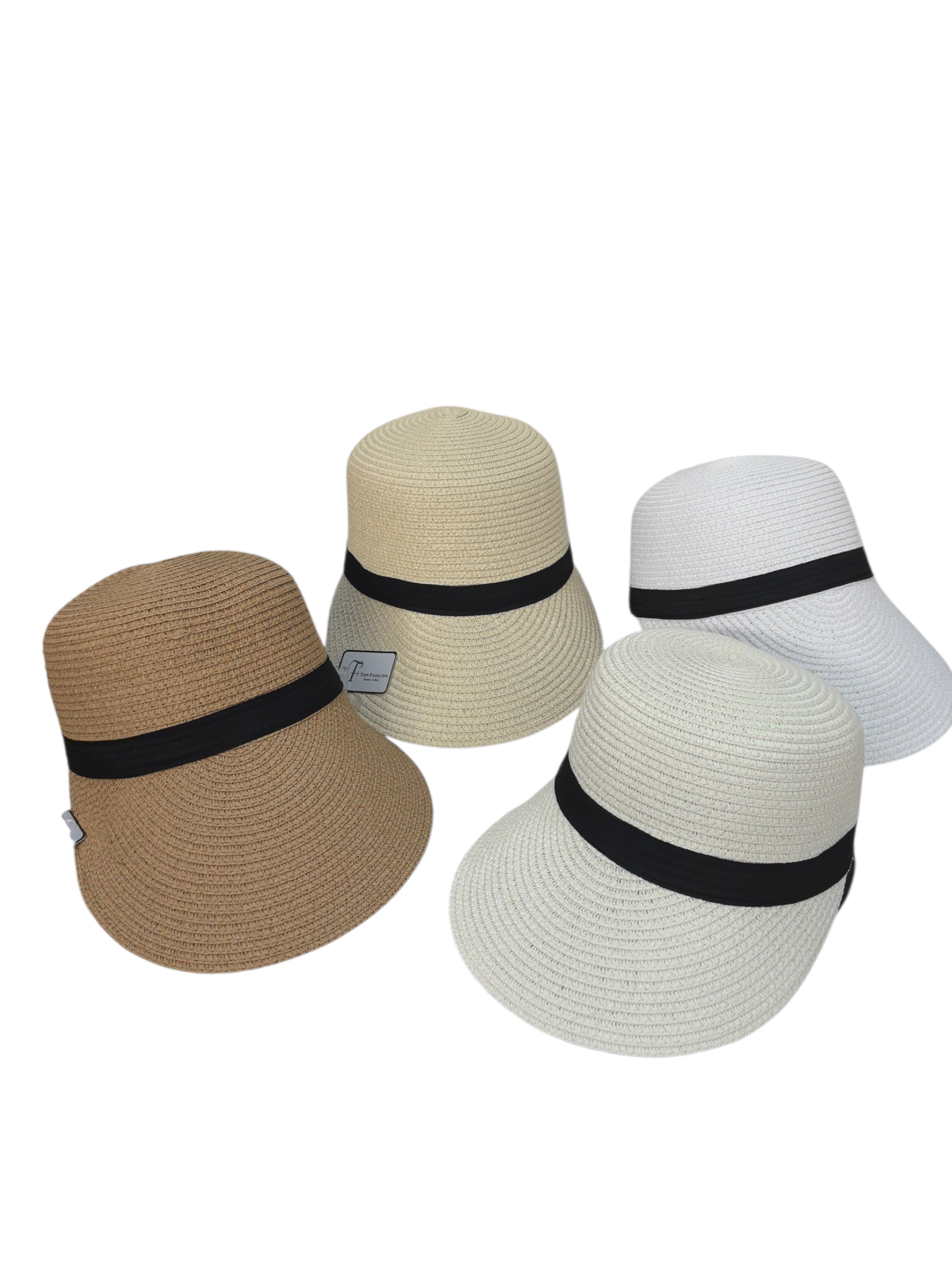Chapeau Casquette paille femme (x12) #208
