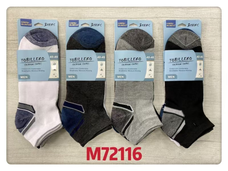 Chaussettes Homme Courtes (x24)