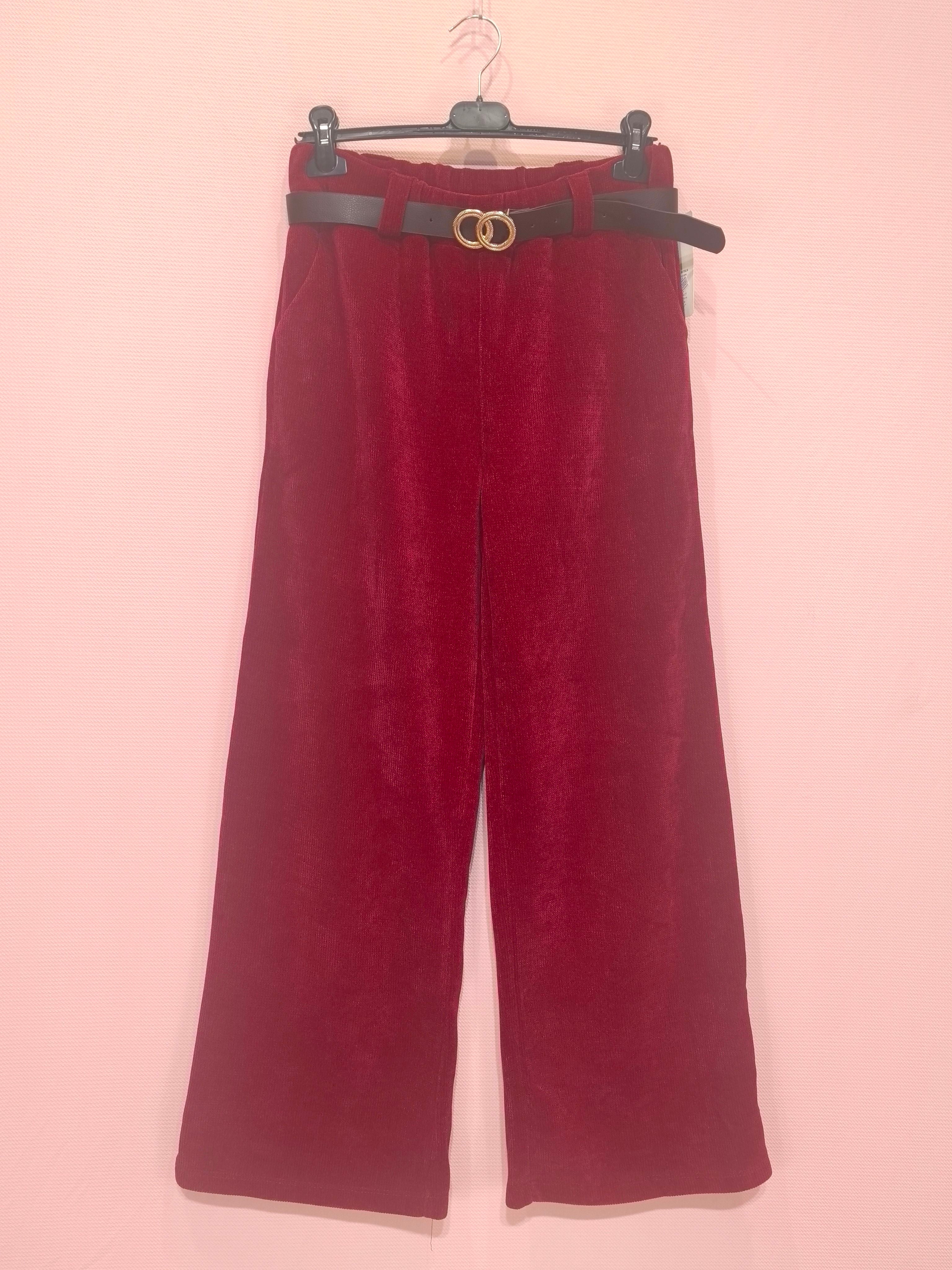 Pantalon velours (x6)