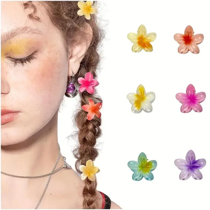 pinces cheveux forme Petit fleurs (2x12)#14
