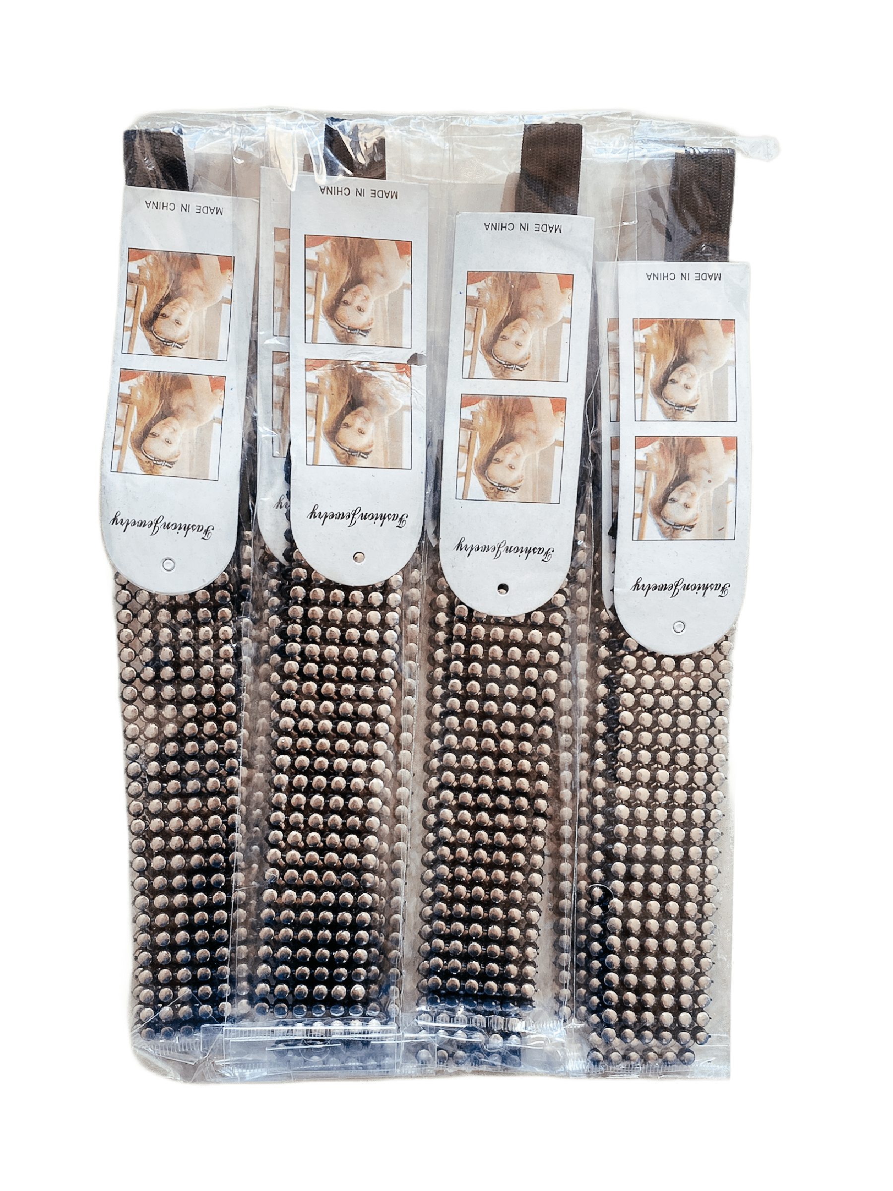 LOT DE 12 - Bandeaux headband élastique métallique 0,70€/unité | Grossiste-pro