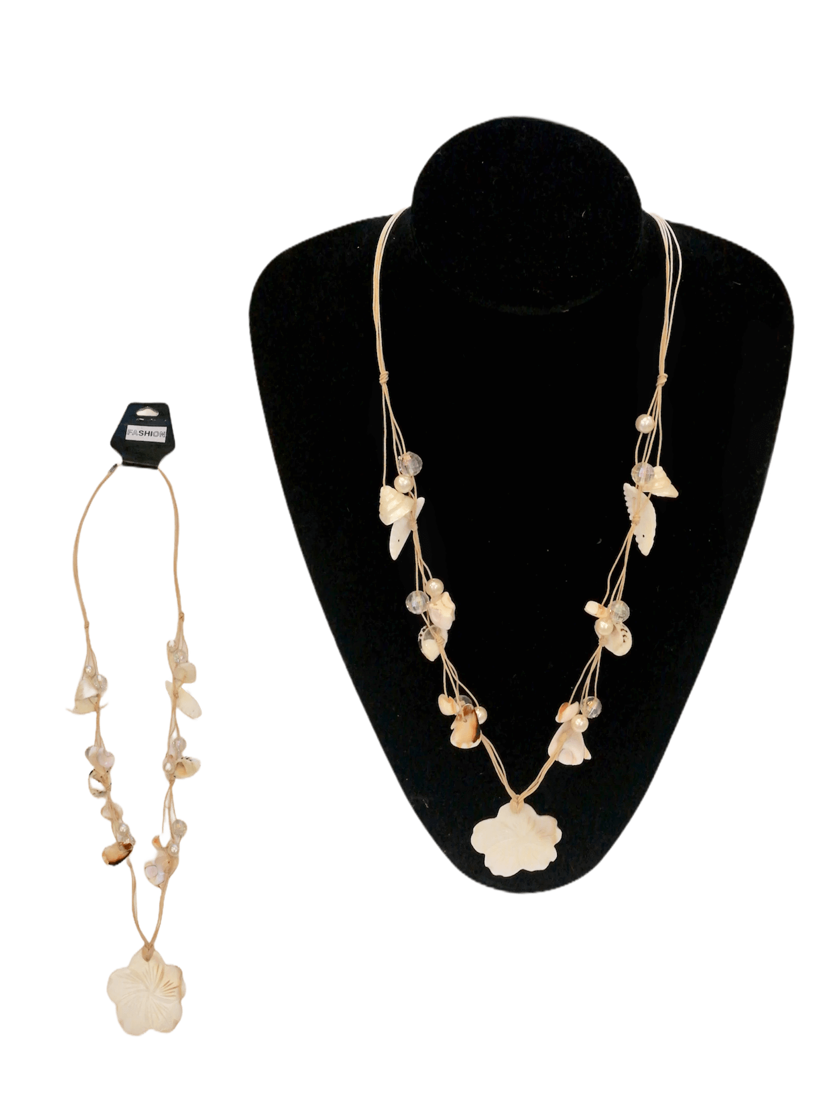 LOT DE 6 - Colliers sautoirs coquillage 2,50€/unité | Grossiste-pro