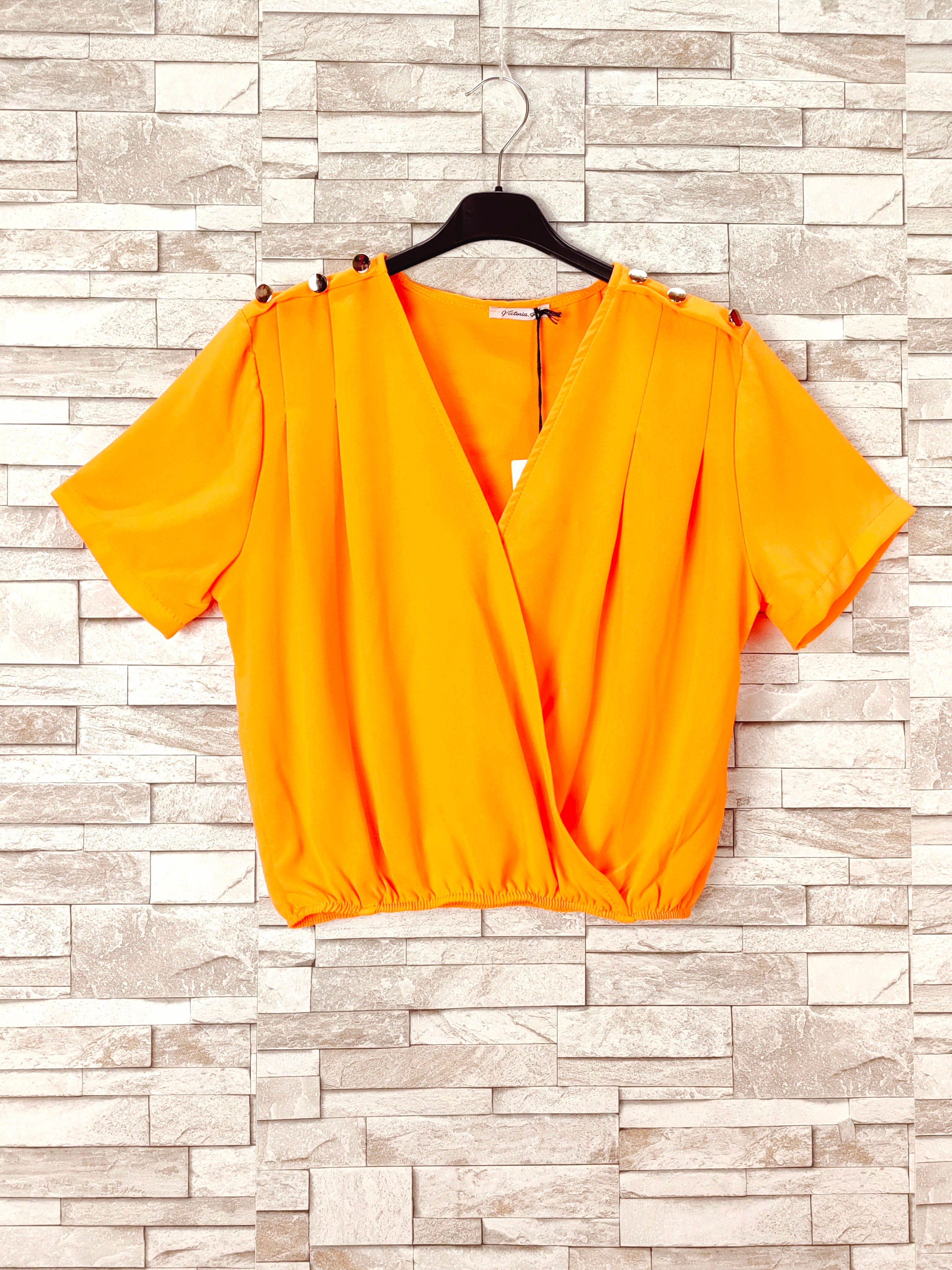 T-shirt crop top tendance (x6)