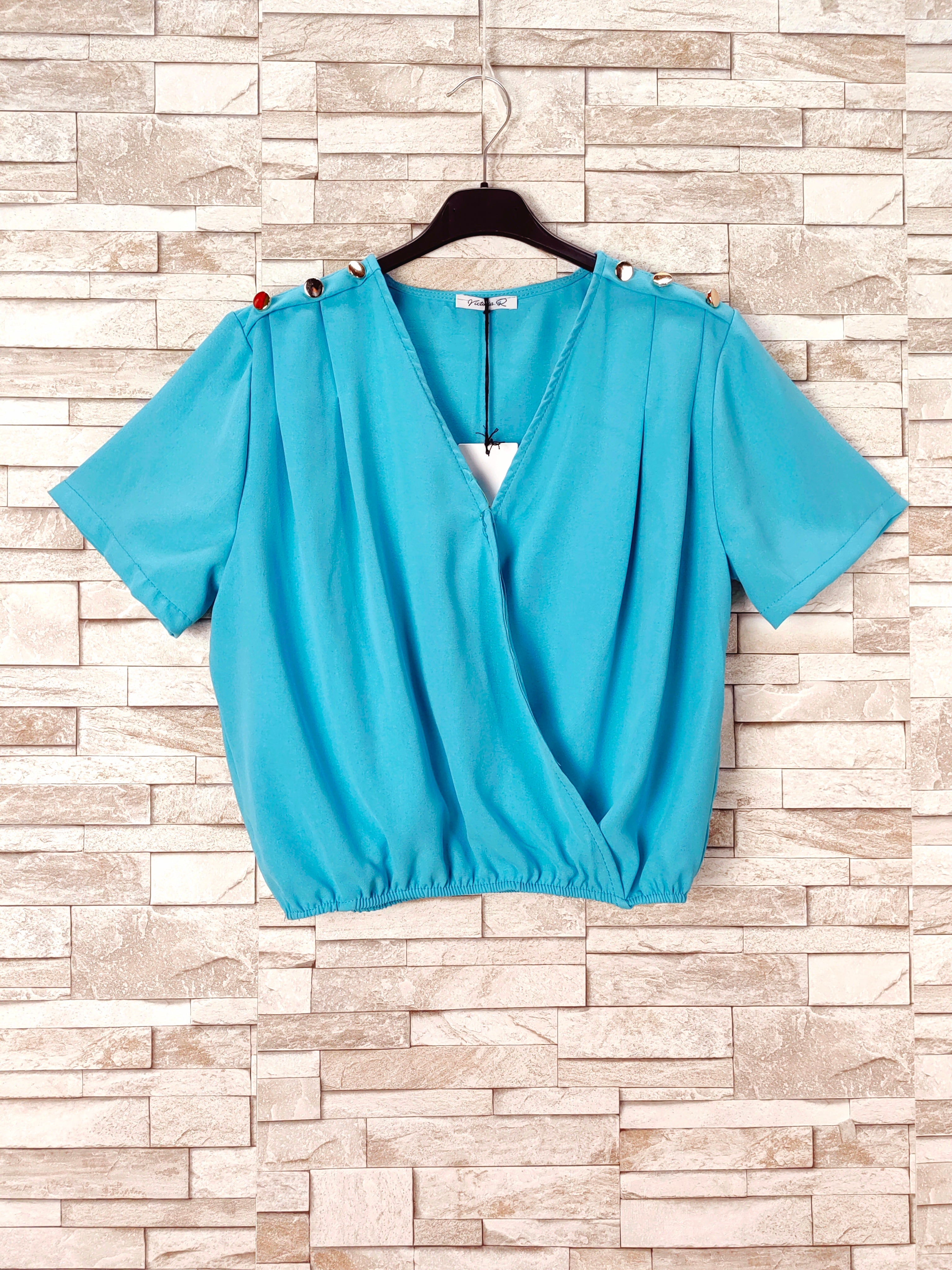 T-shirt crop top tendance (x6)