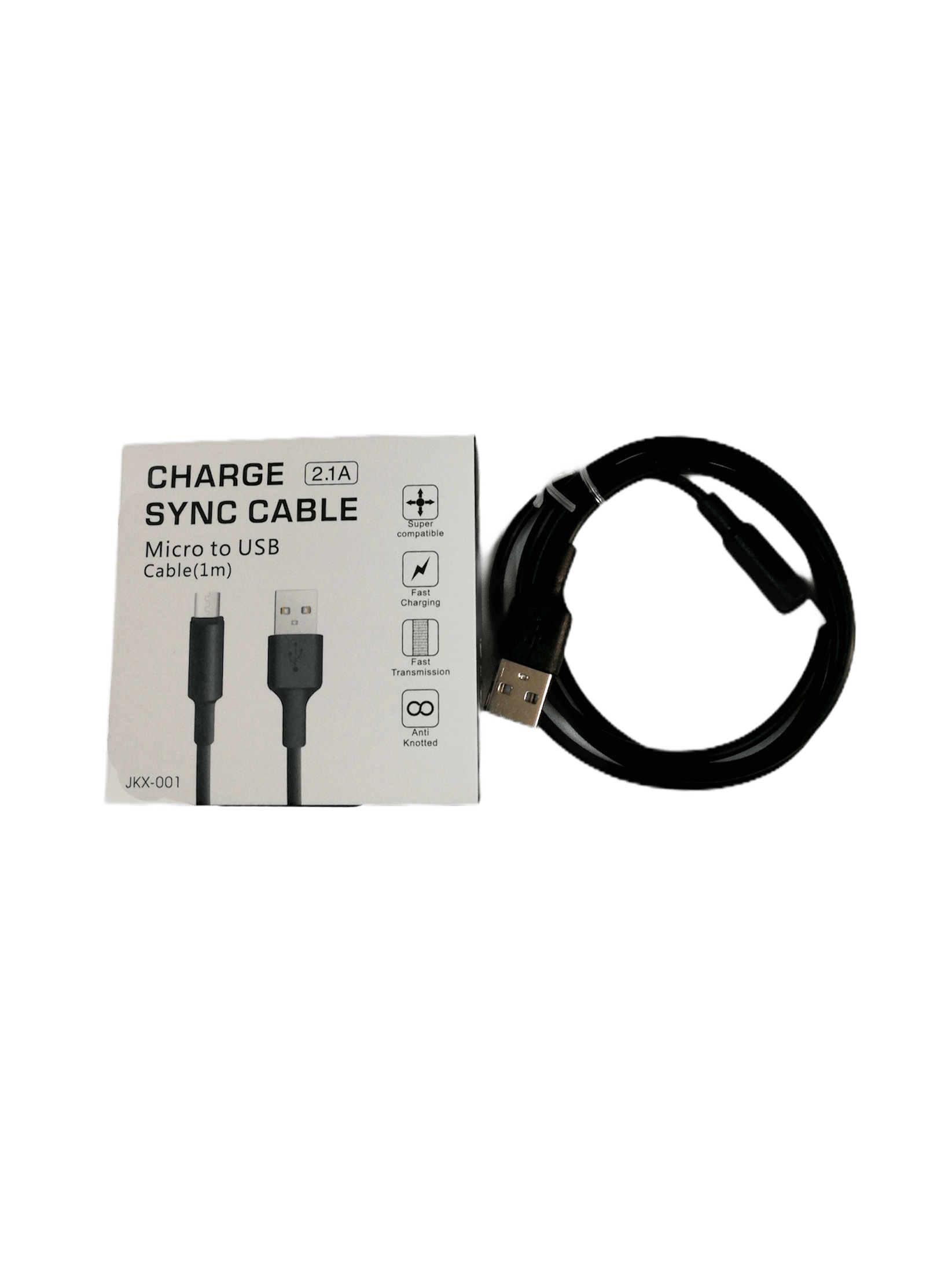 LOT DE 12 - USB MICRO - cable 1M 1,30€/unité | Grossiste-pro