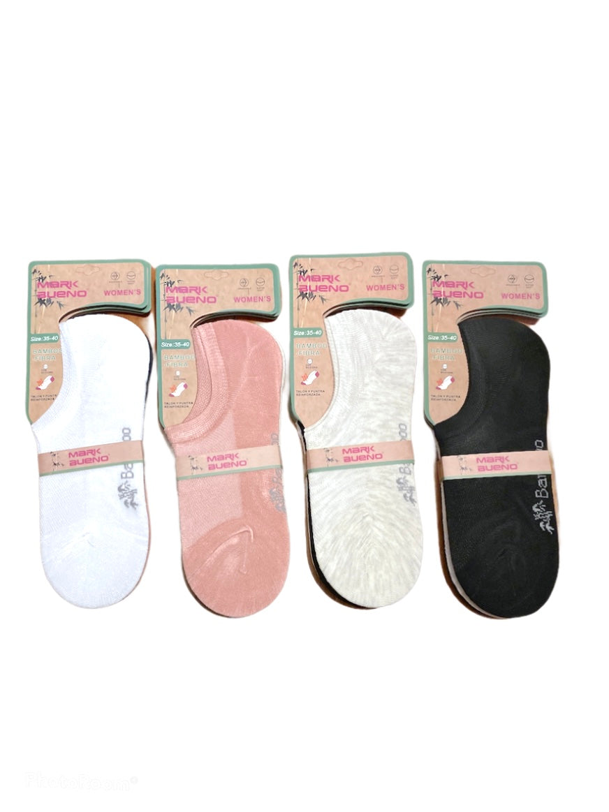 FEMME Chaussettes Fibre de Bambou ultra douce Qualité supérieure (x24)