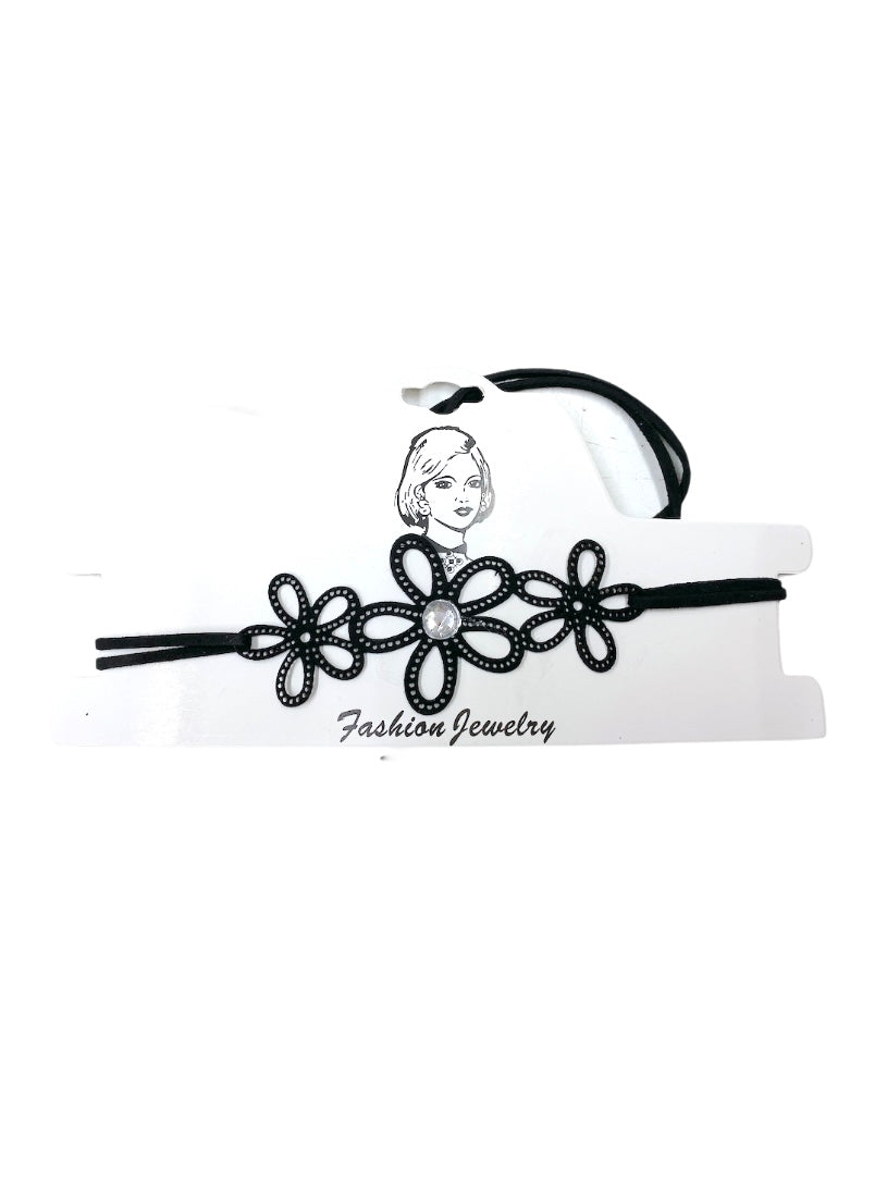 Collier tour de cou fleur (x12)