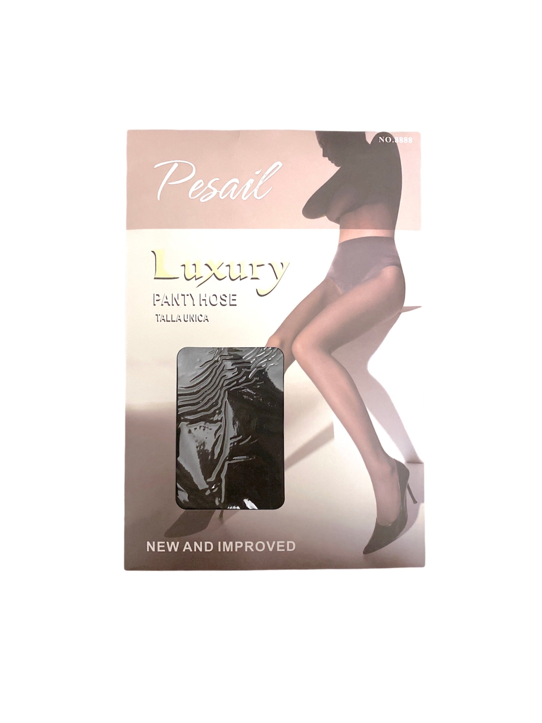 Collants noir transparent (x12)