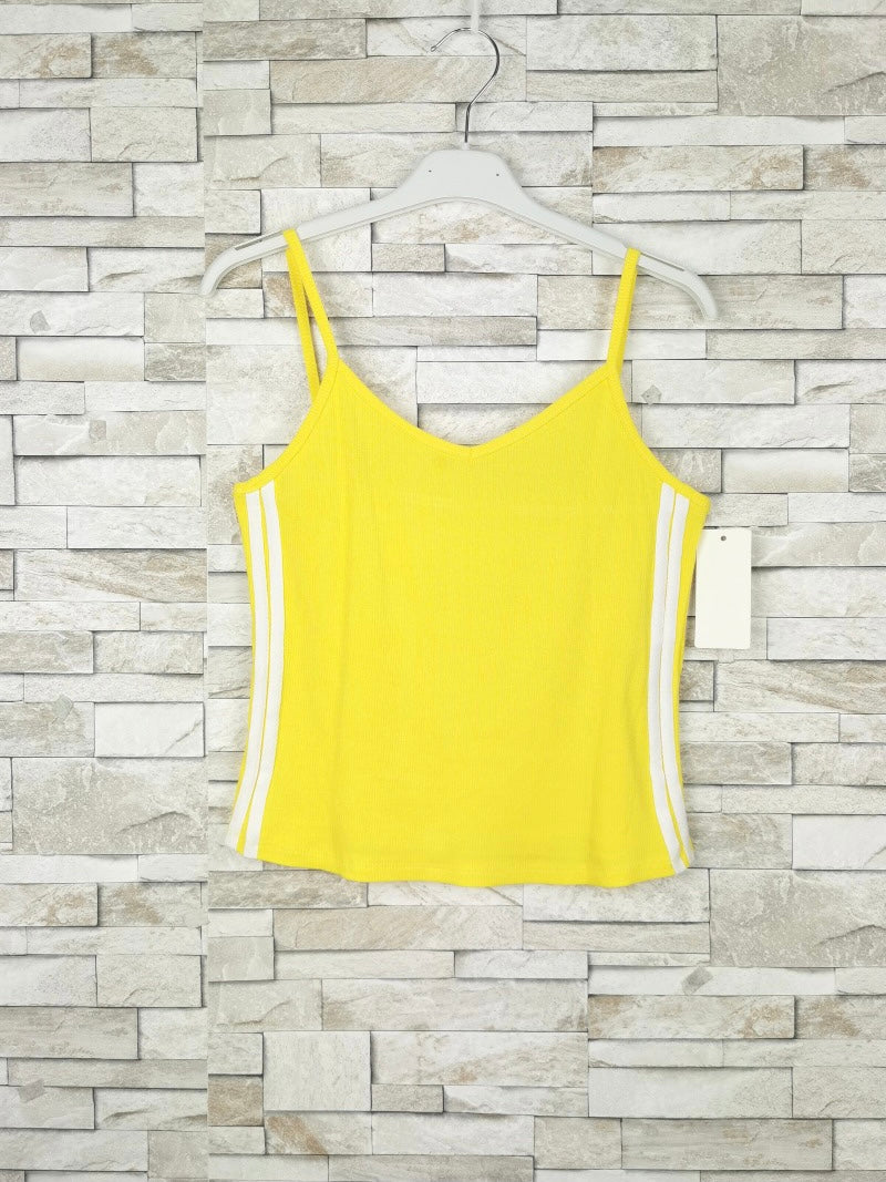 Débardeur crop top bande (x12)