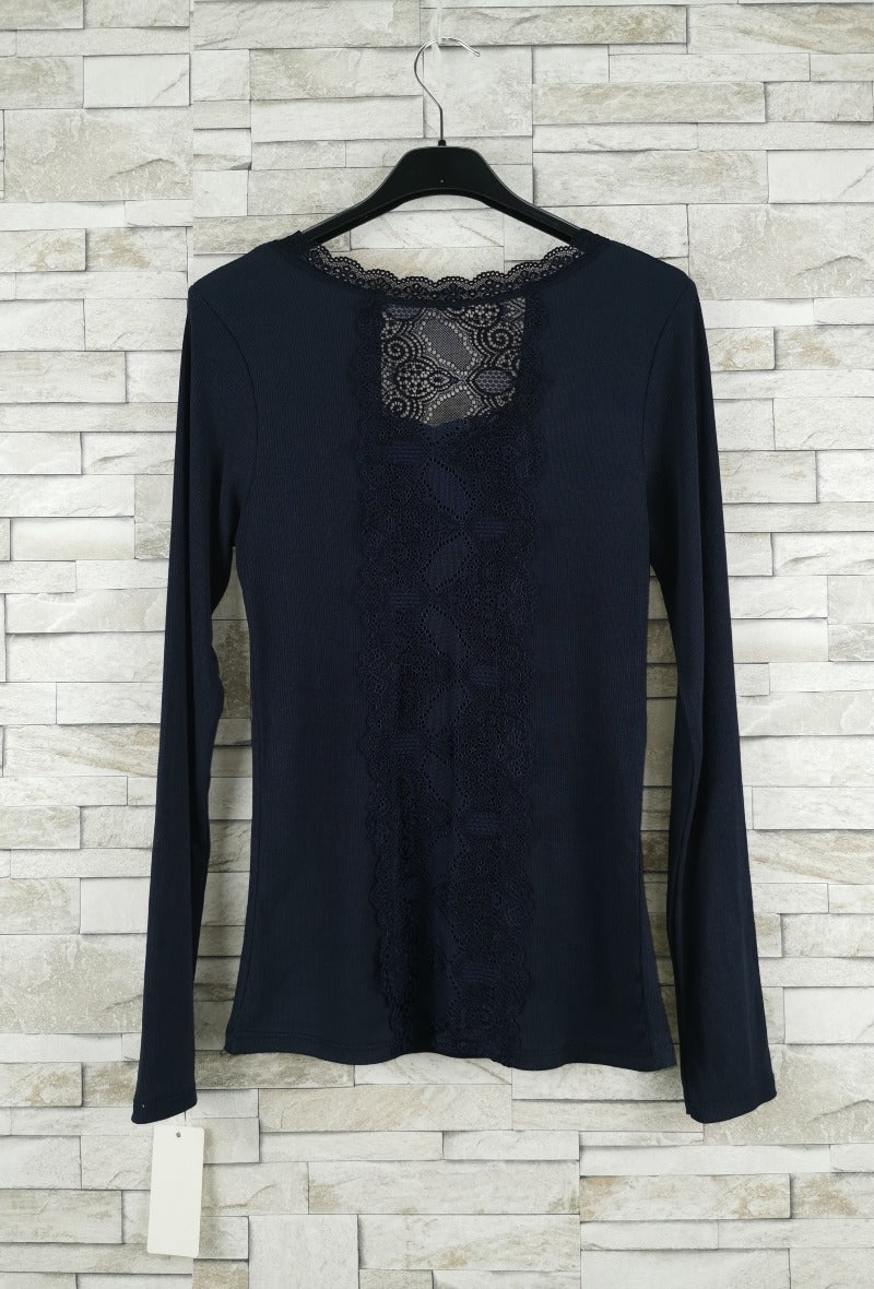 T-shirt en dentelle manche longue  (x9)