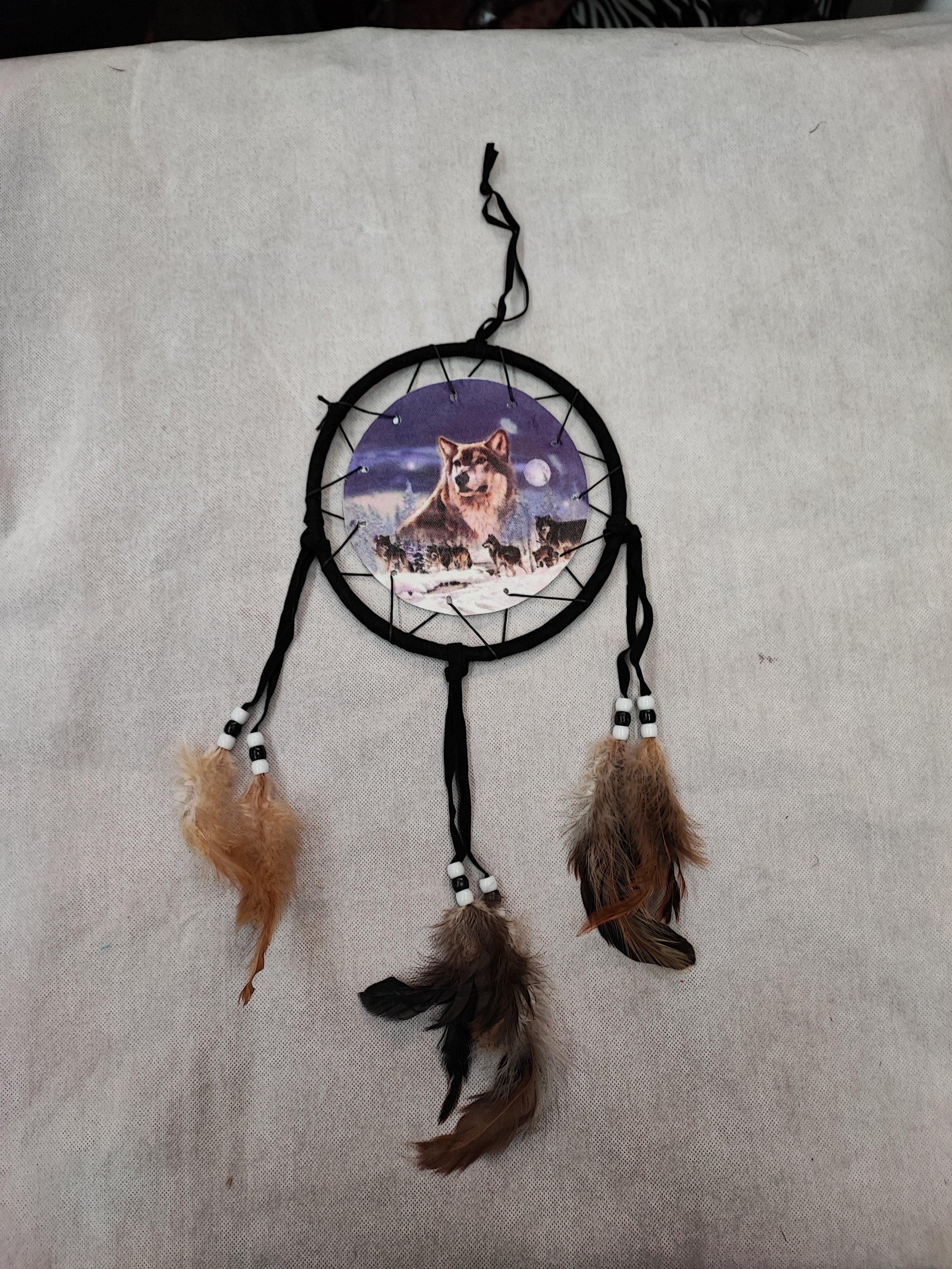 Déco Attrape-rêve nuit voilée (x12)