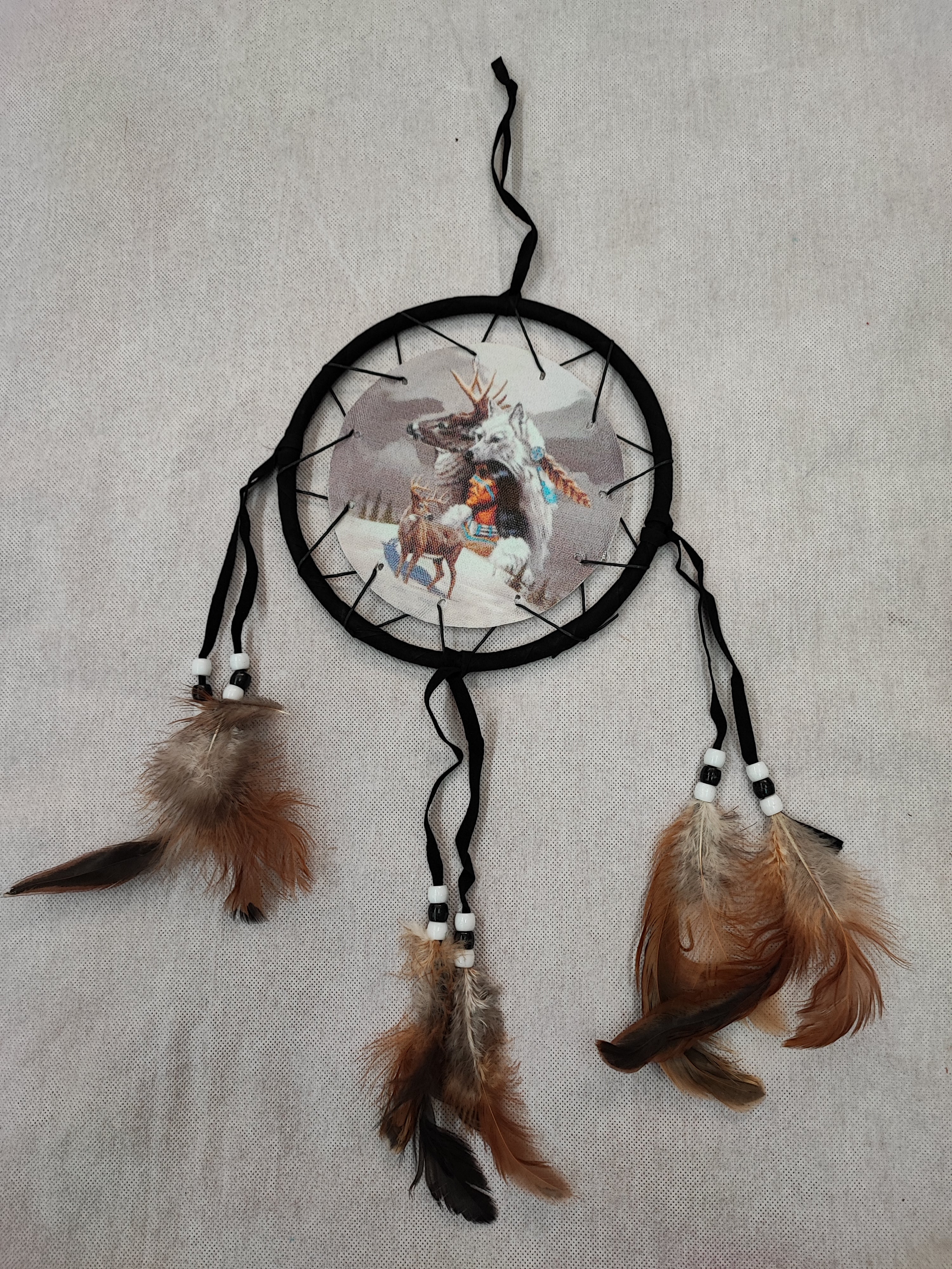 Déco Attrape-rêve nuit voilée (x12)