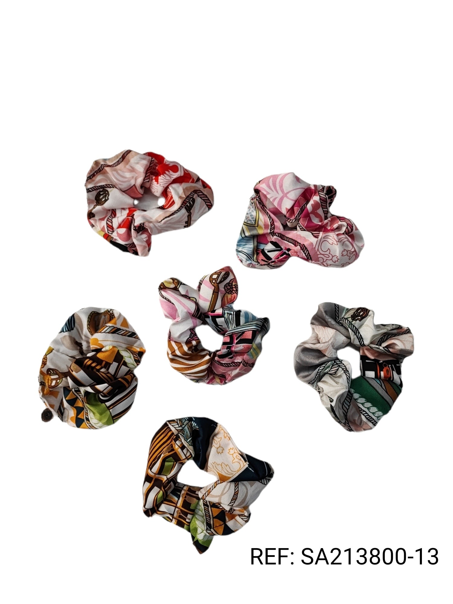 Chouchou  Scrunchie élastique froufrou   (x12)
