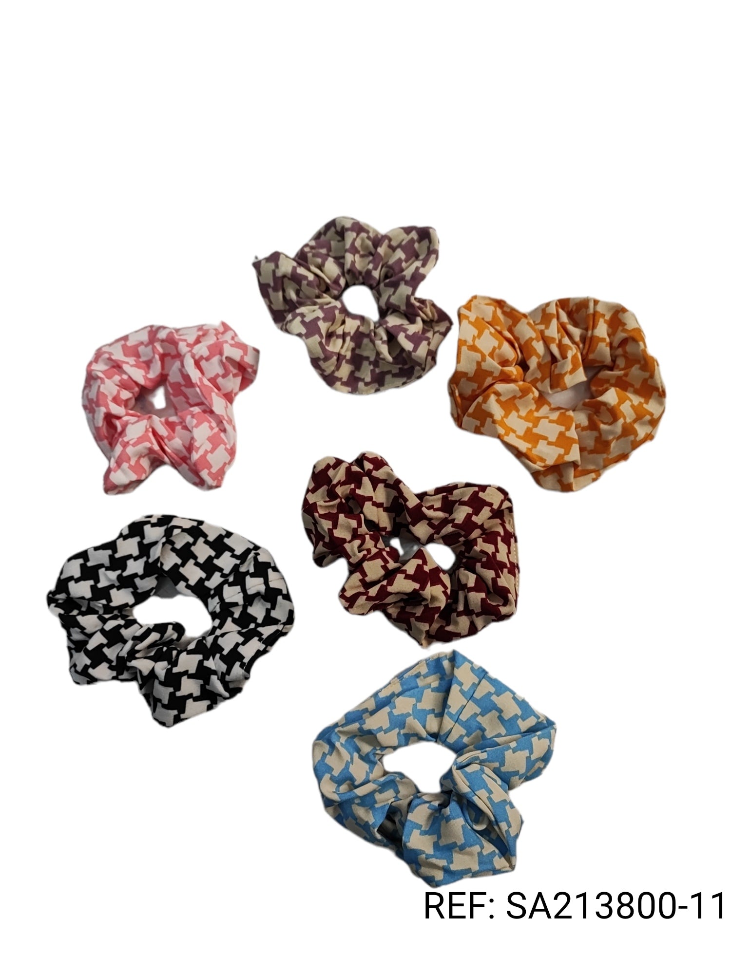 Chouchou  Scrunchie élastique froufrou   (x12)