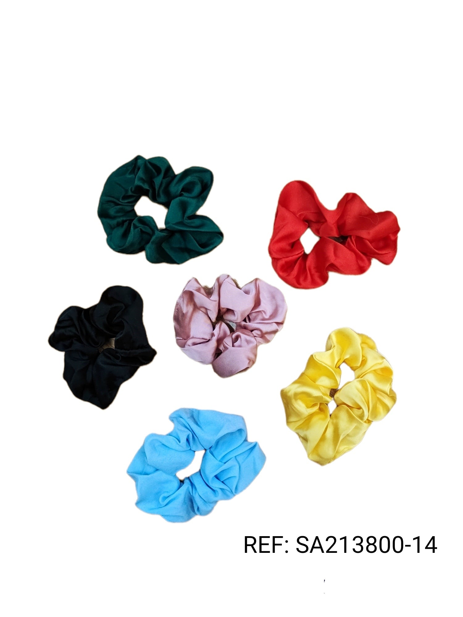 Chouchou  Scrunchie élastique froufrou   (2x12)