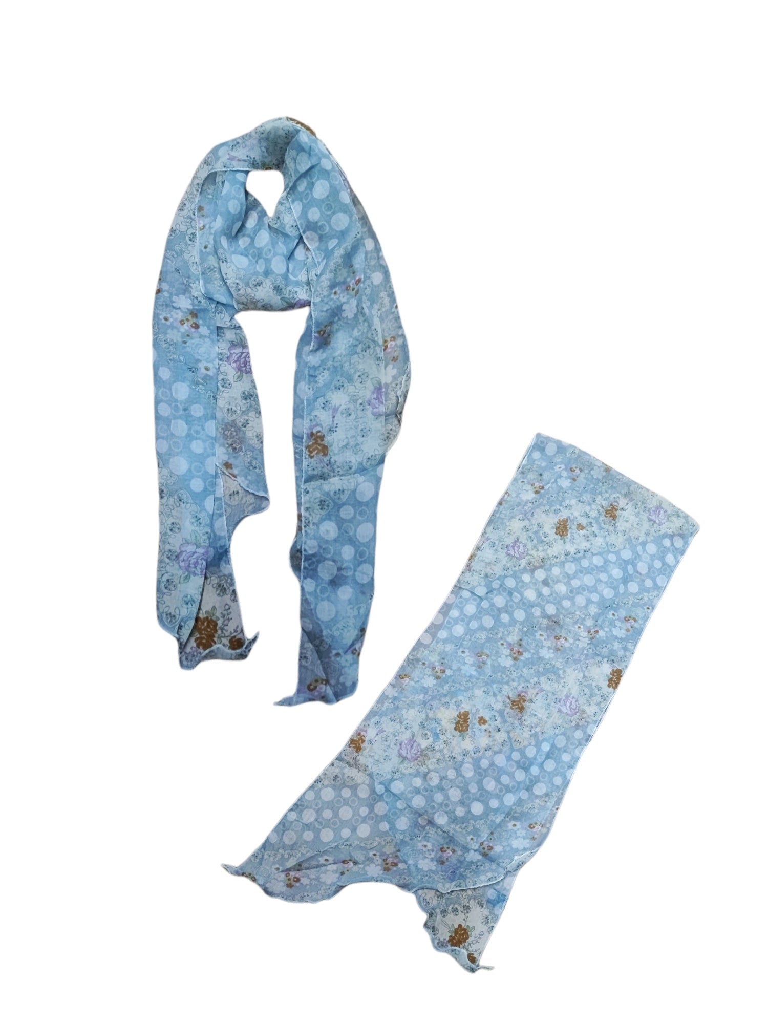Foulard motif rond (x12)