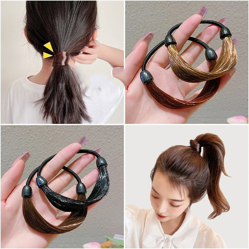 Élastiques cheveux mèches     (x12)