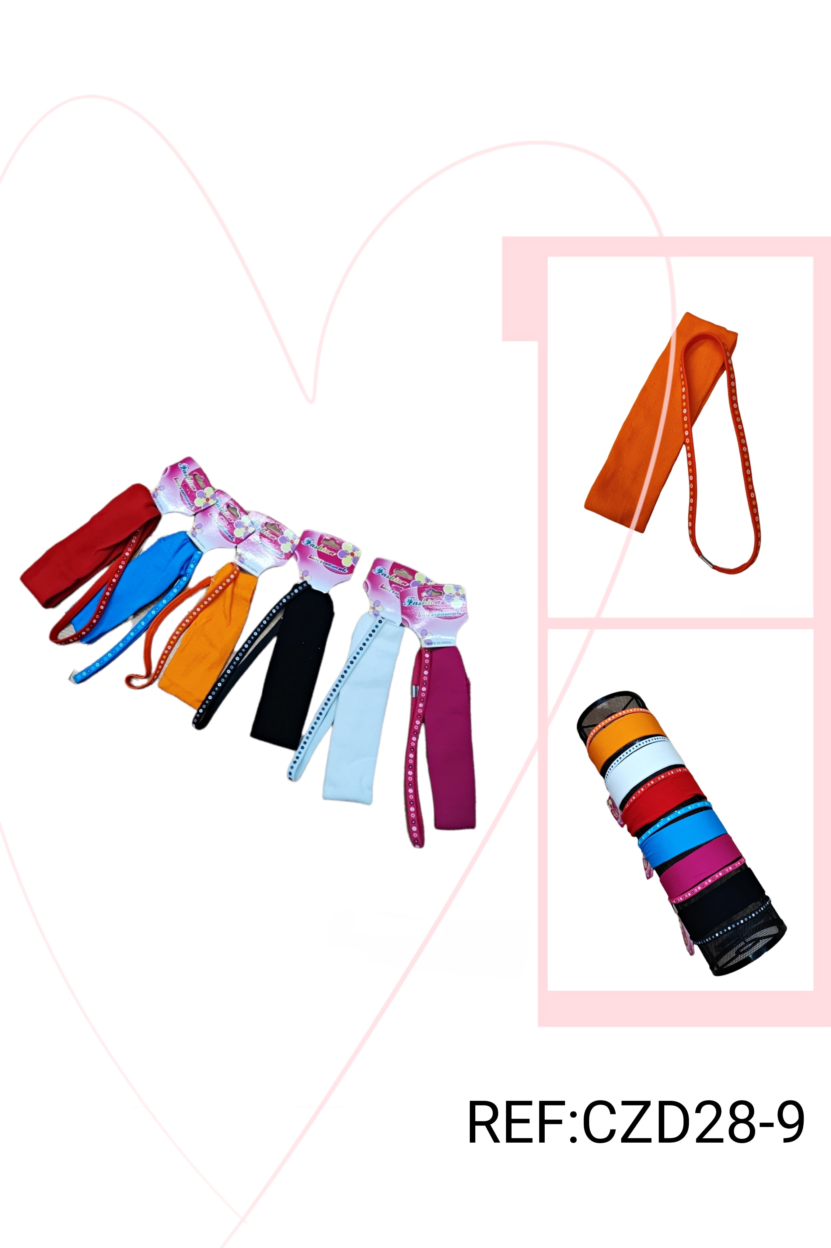 Bandeaux deux pièces (x12) 0,50€/unité