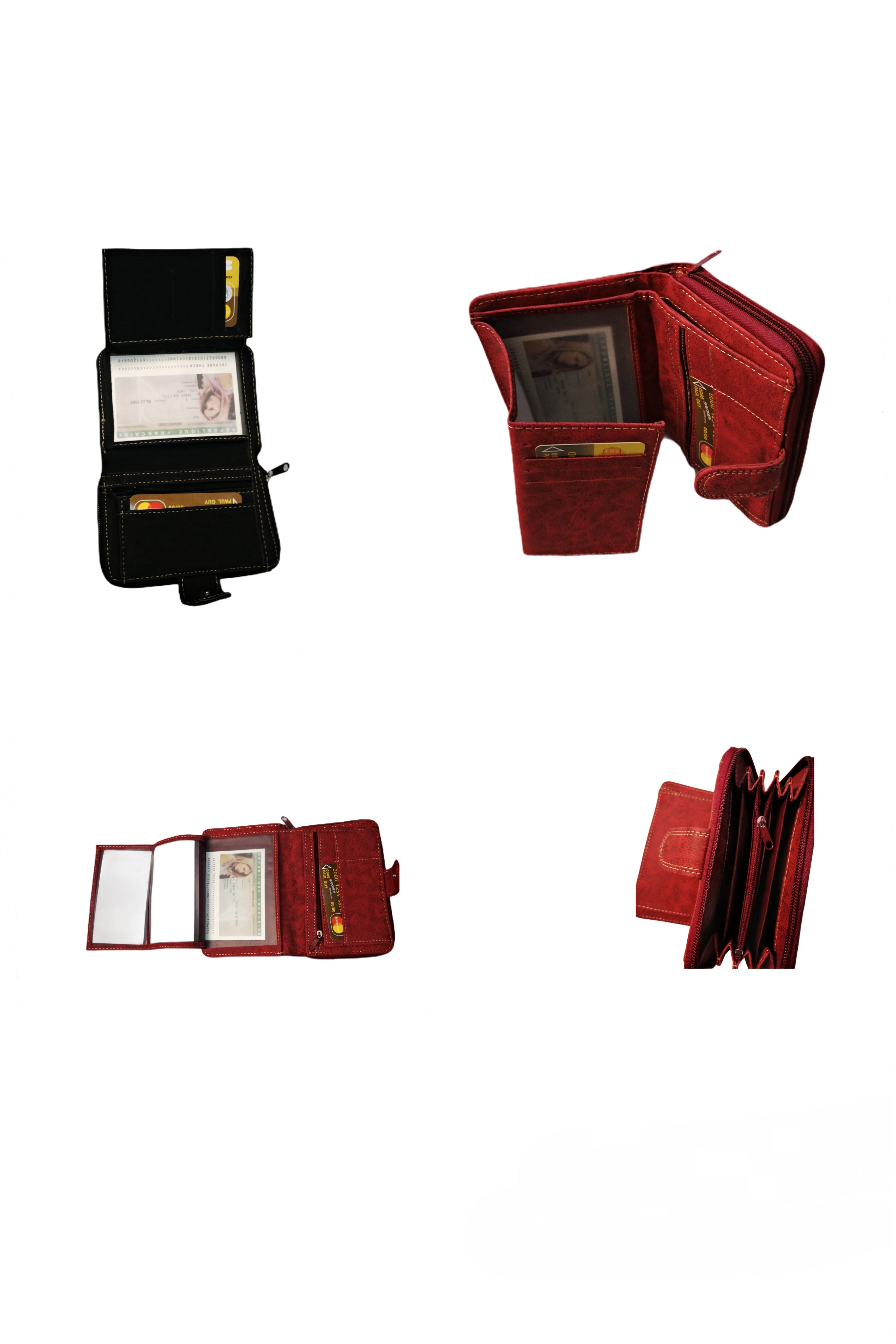 Portefeuilles porte-monnaie femme (x12)