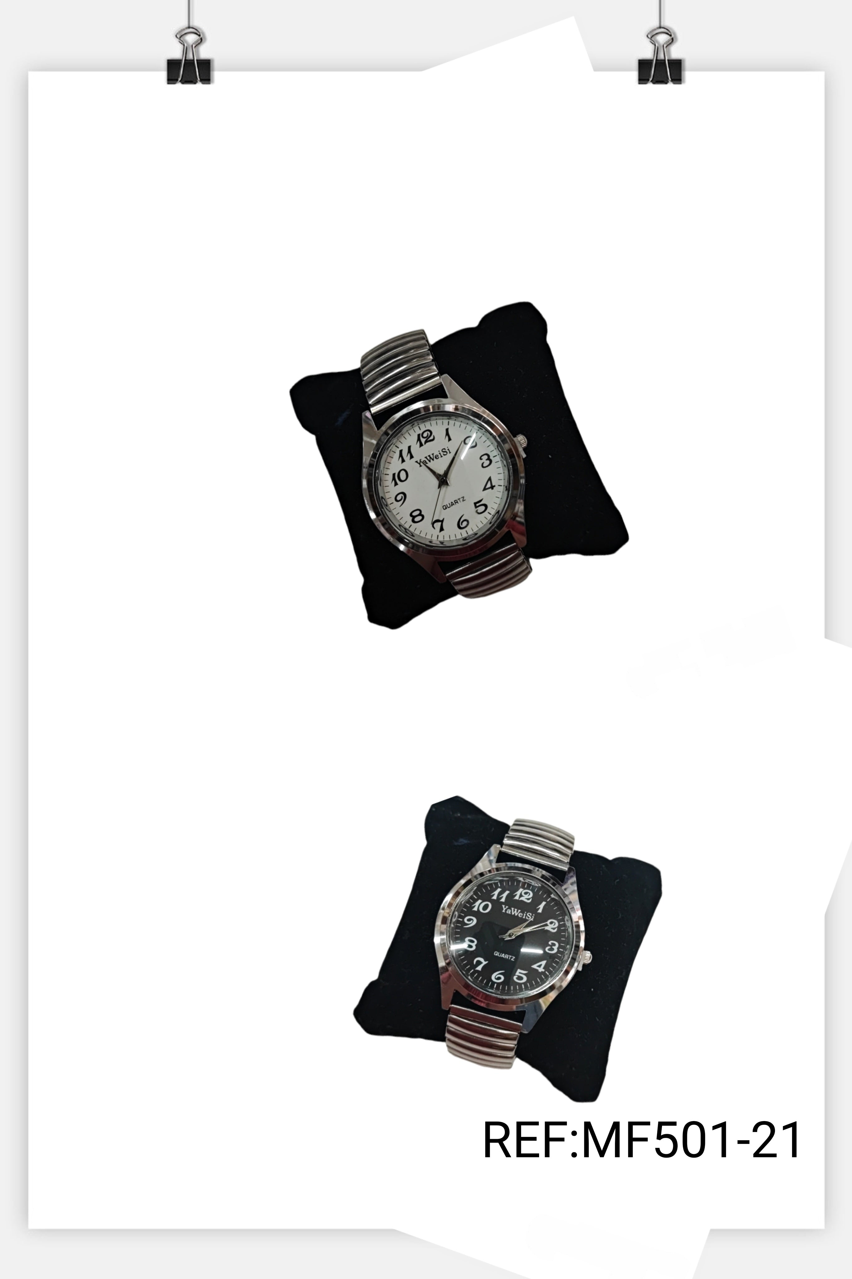 Montre élastique homme (x6)
