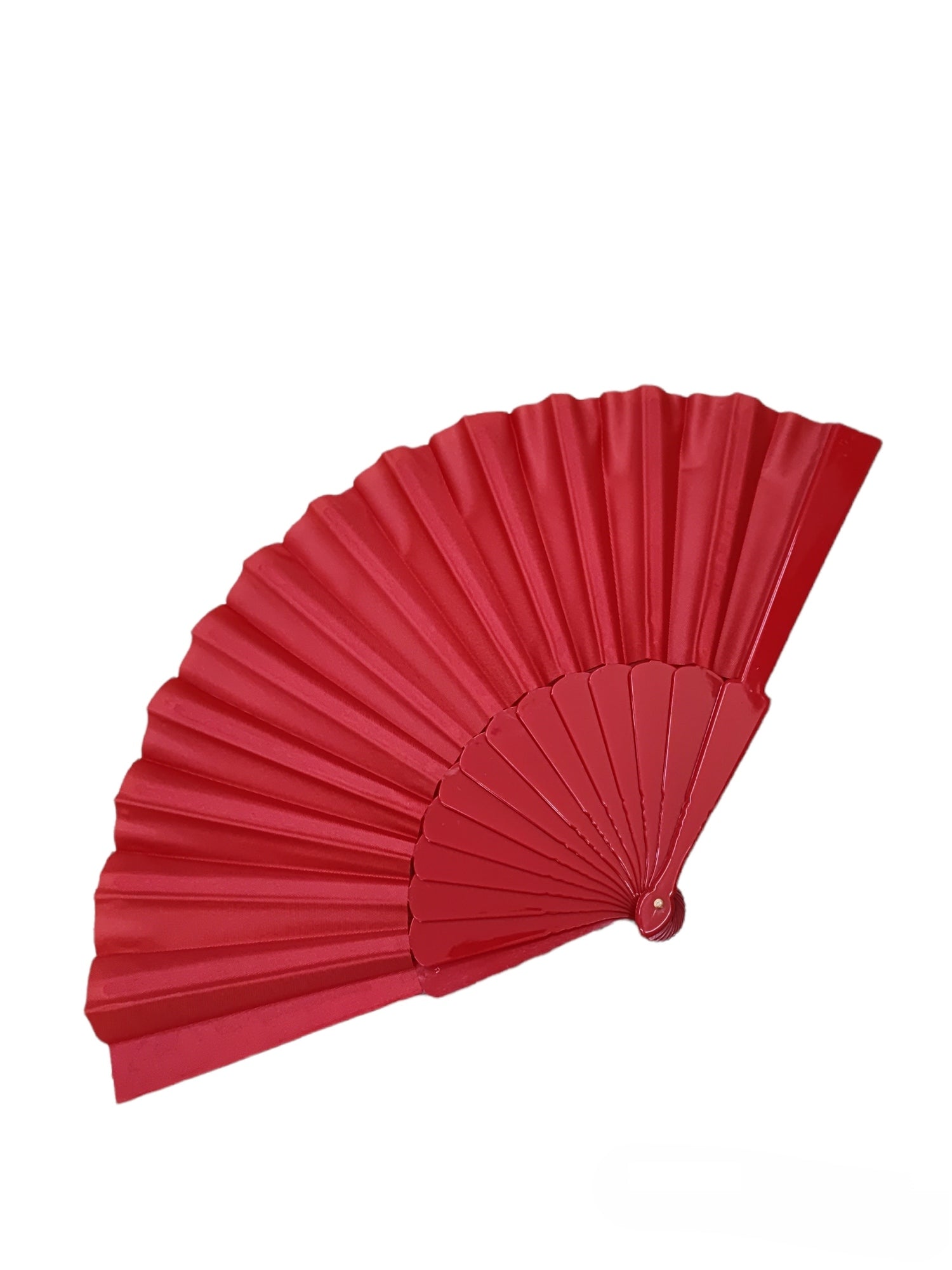 Éventails couleur uni simple (couleurs mélangées) (x12)