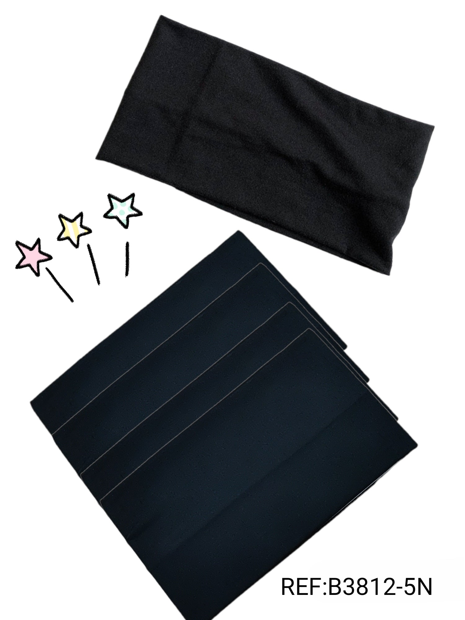 Bandeaux unicolore taille L (2x12)