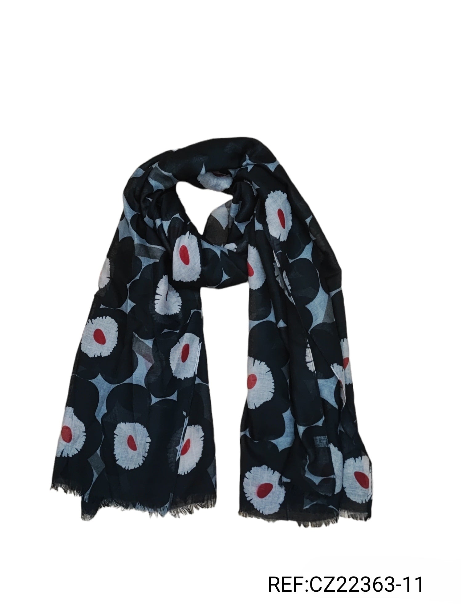 Foulard motif  fleur    (x12)#11