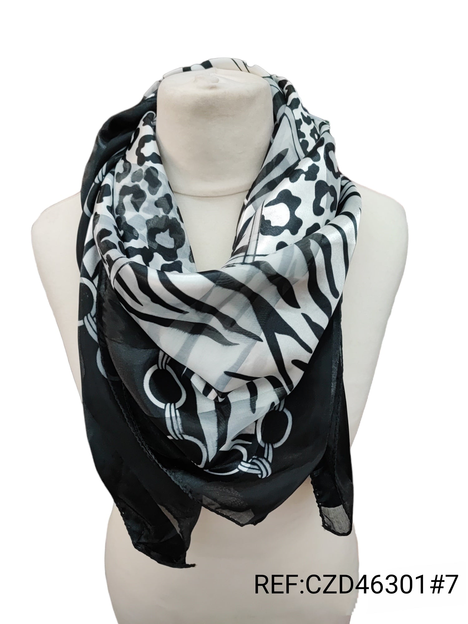 Foulard carré 90x90 (x10) CZD46301#7