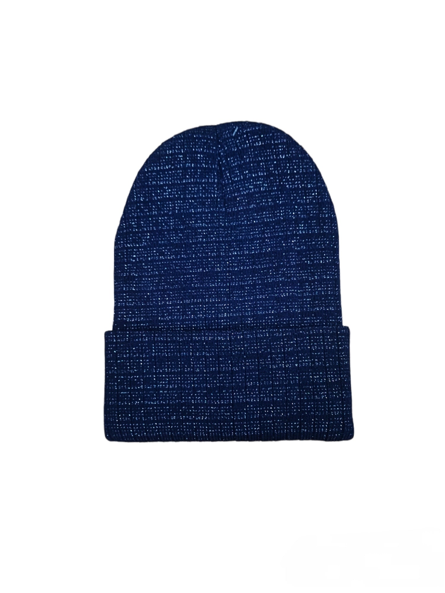 bonnet tricoté argent simple (x12)