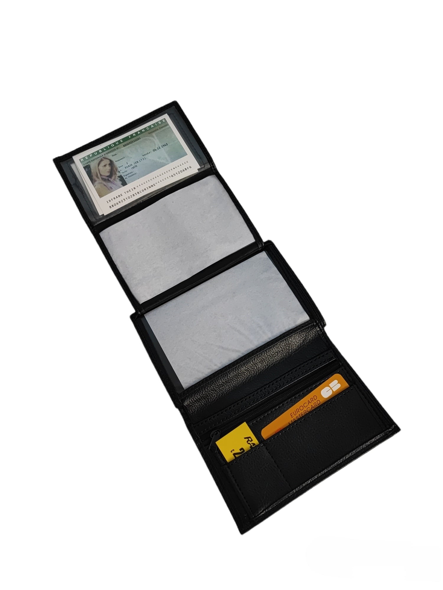 Portefeuille simili-cuir 3 Volets (x12) 10x15