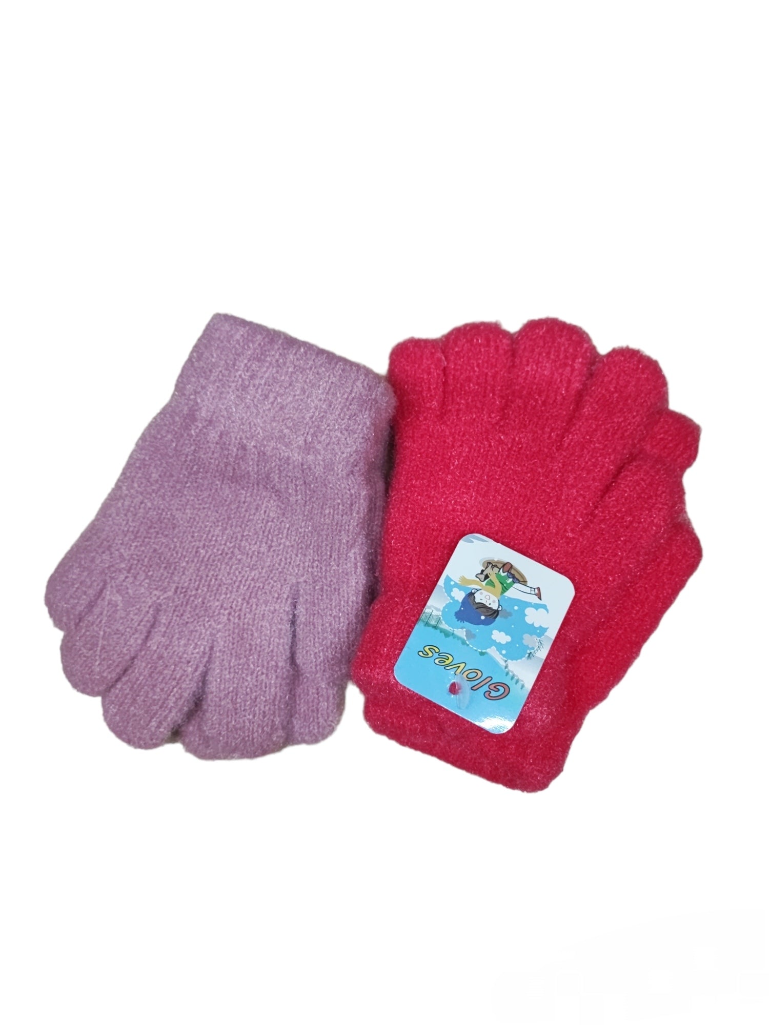 Gants enfant simple hiver 2/8ans (x12) E19