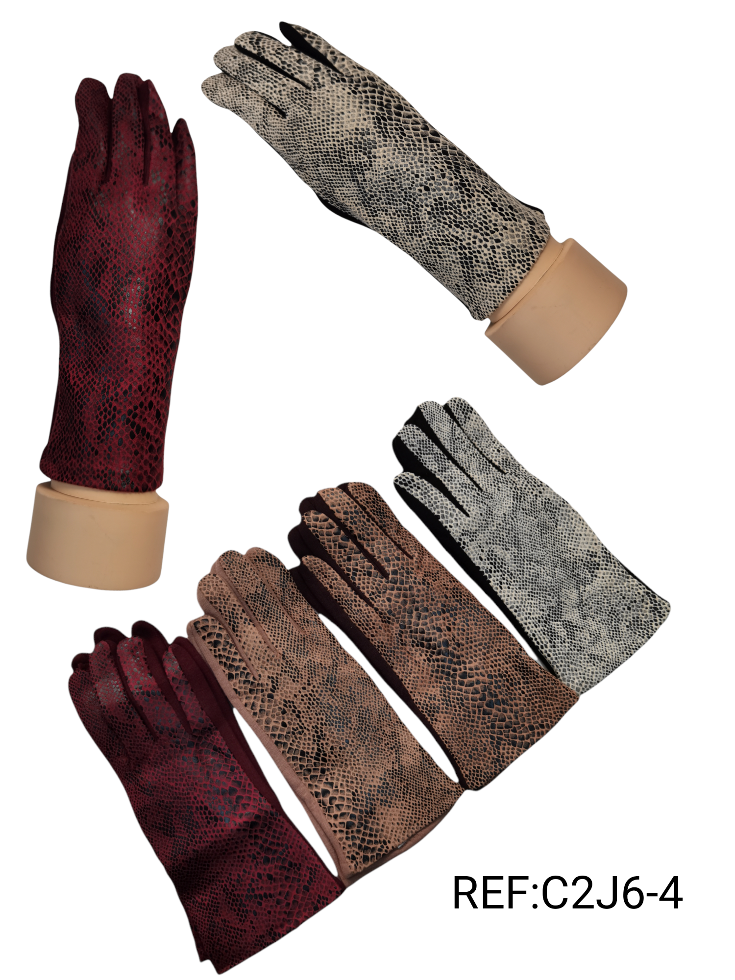 gants tactiles en laine et microfibre pour femme. Modèle CHIMÈRE.