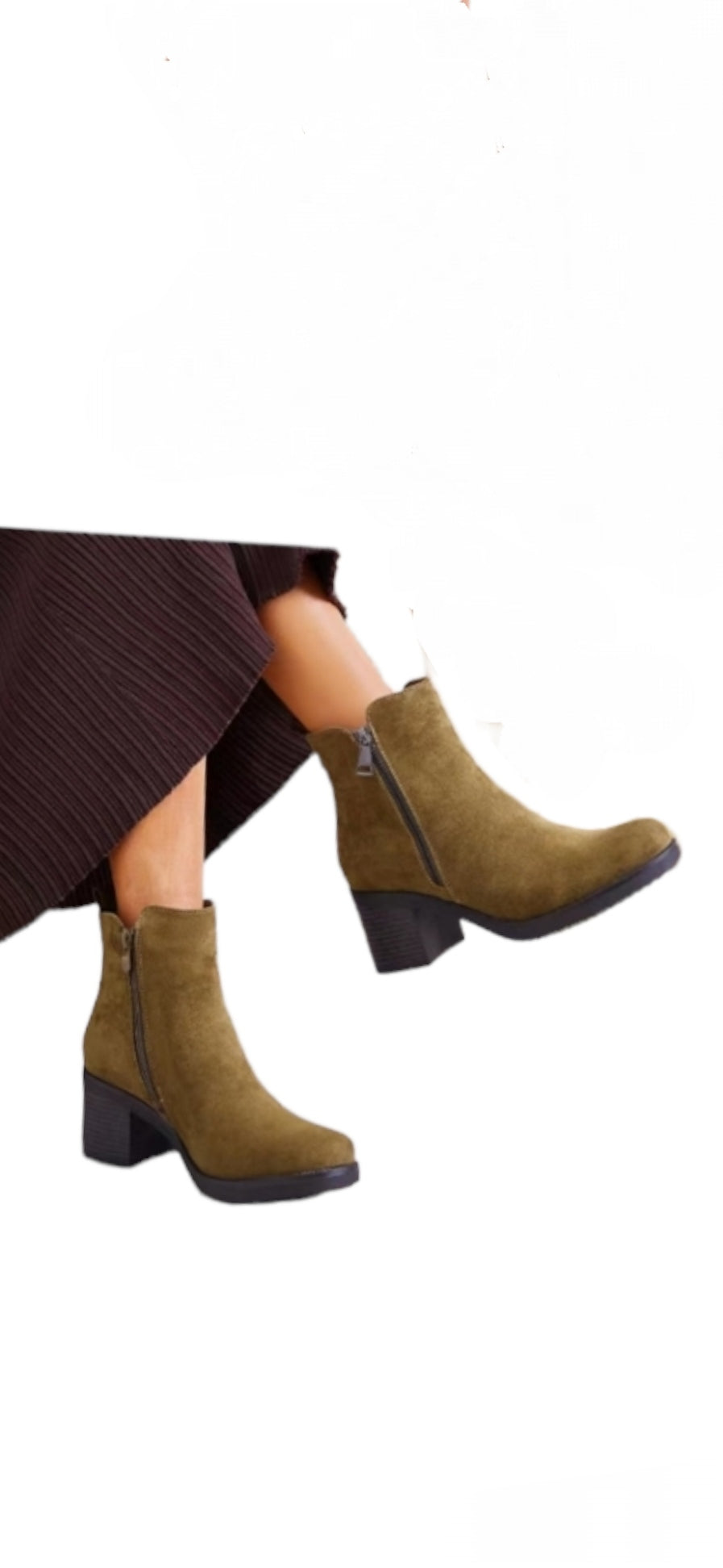 Bottines à talon carré (×12)