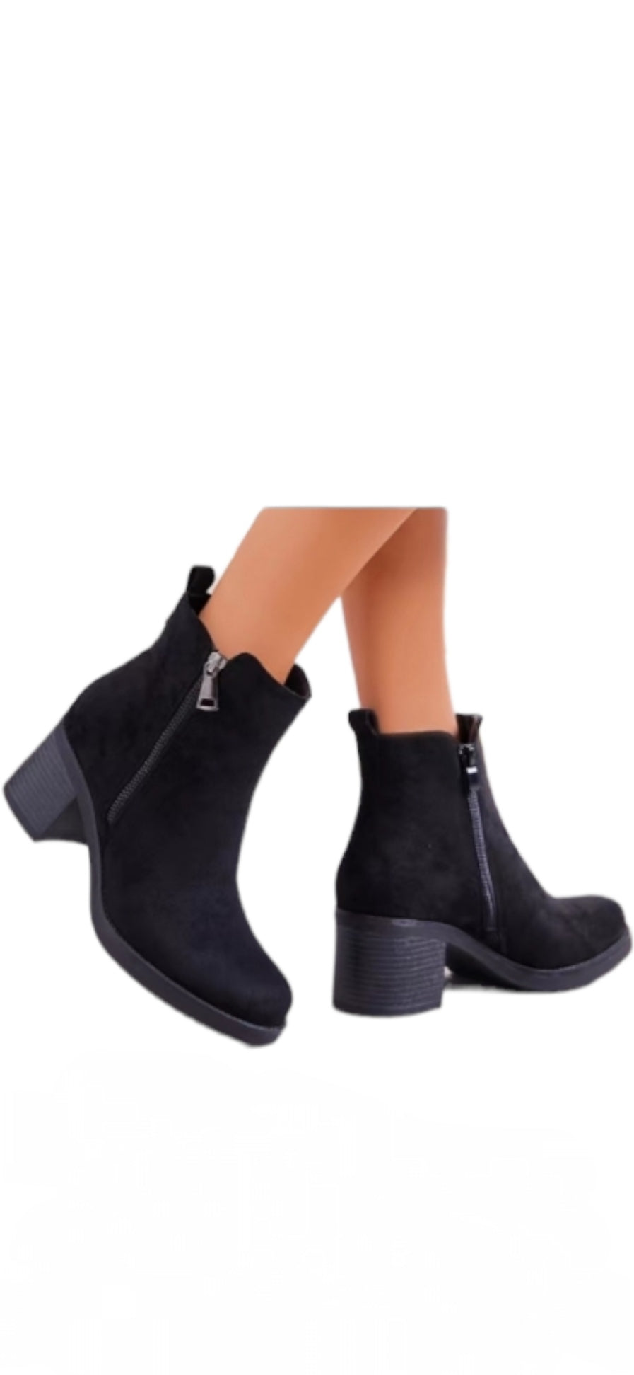 Bottines à talon carré (×12)