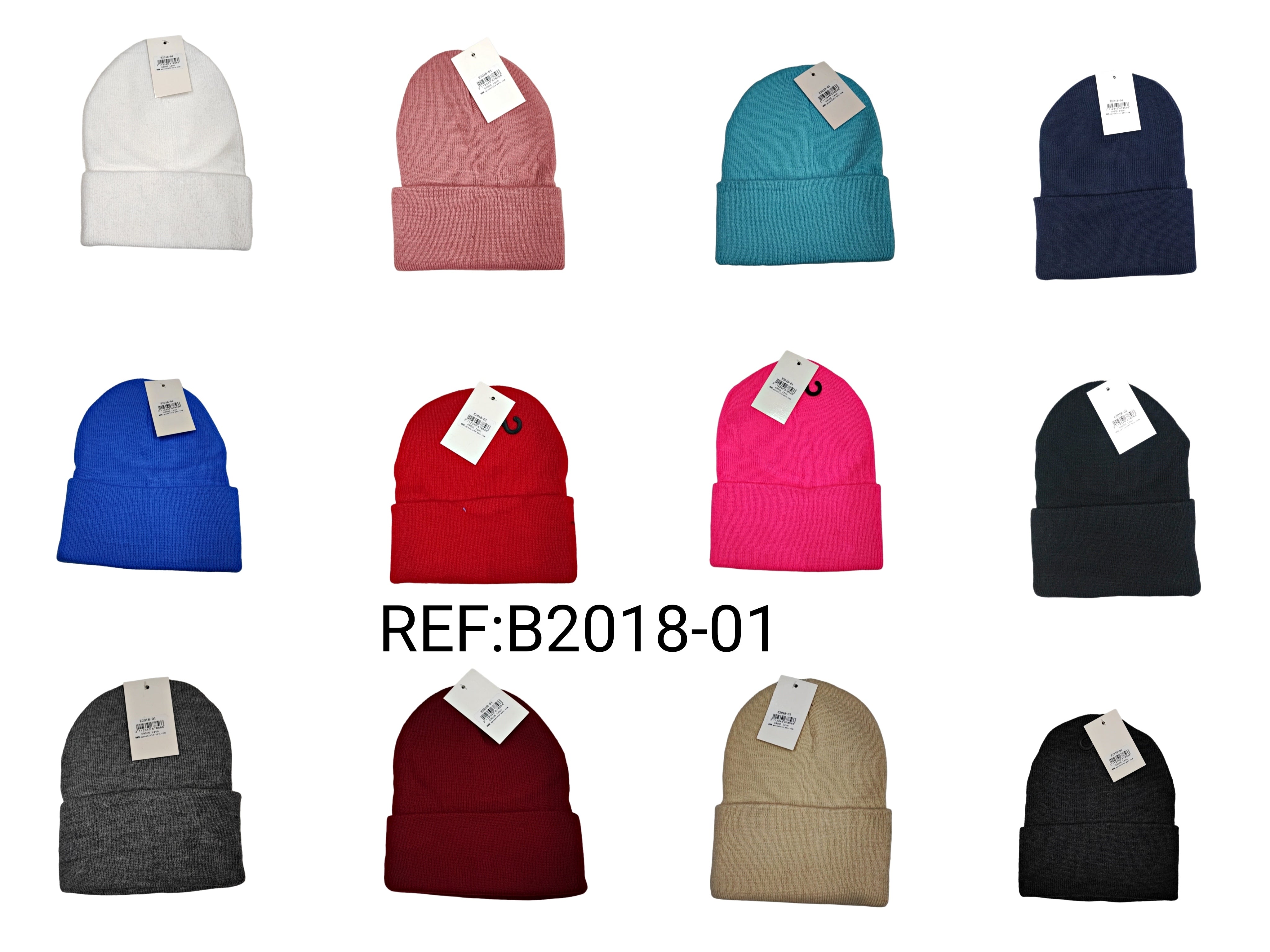 Bonnet tricot simple enfants (x12)