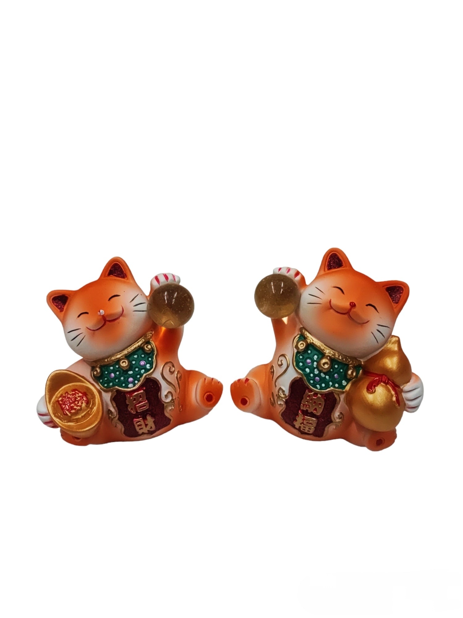 Sculpture Figurine Chat ensemble (x12) #C3