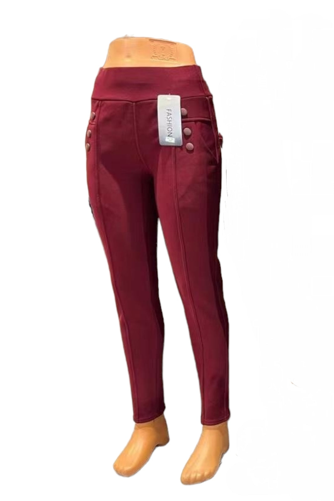 Pantalon office Fourré classique avec 3 boutons (x12)