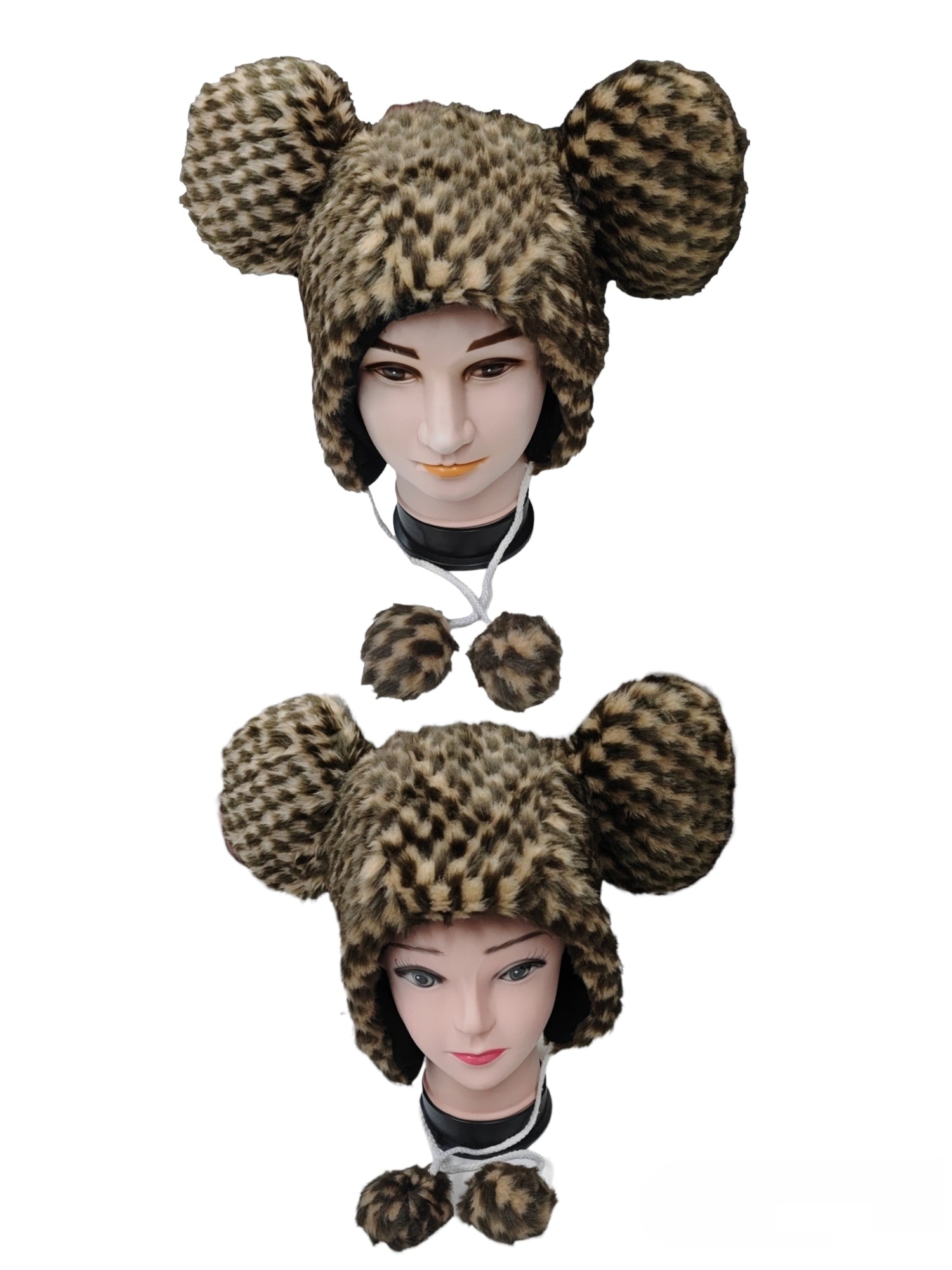 Bonnet chapka oreille animal (x12)