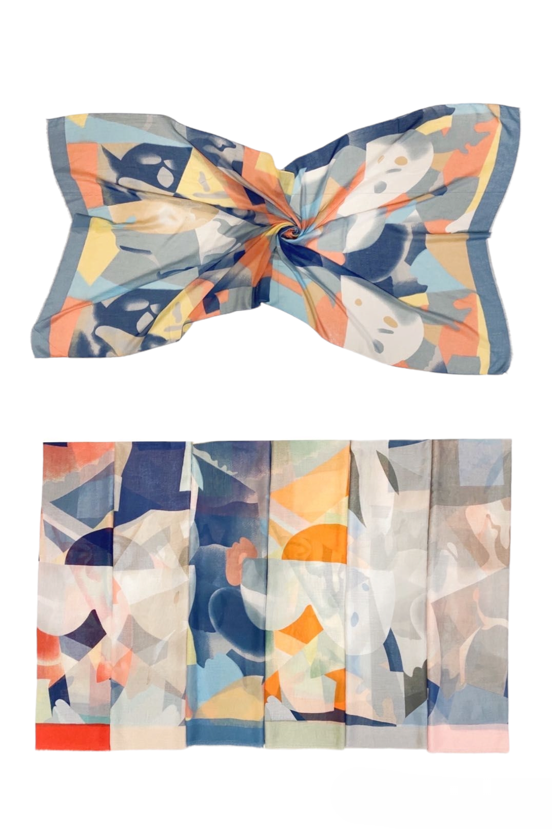 Foulard motif La peinture (x12)