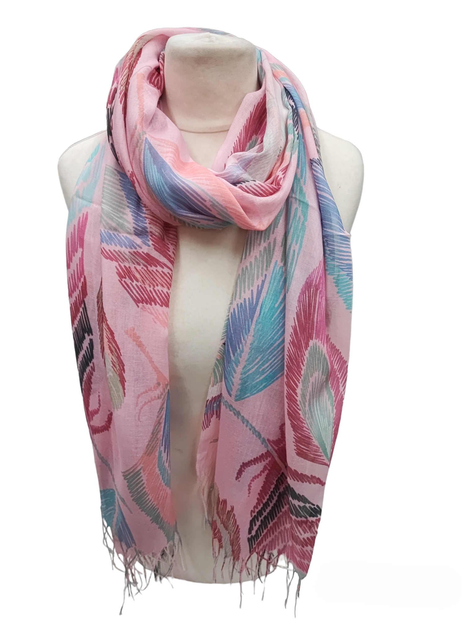 Foulard motif la plume (x6)#14