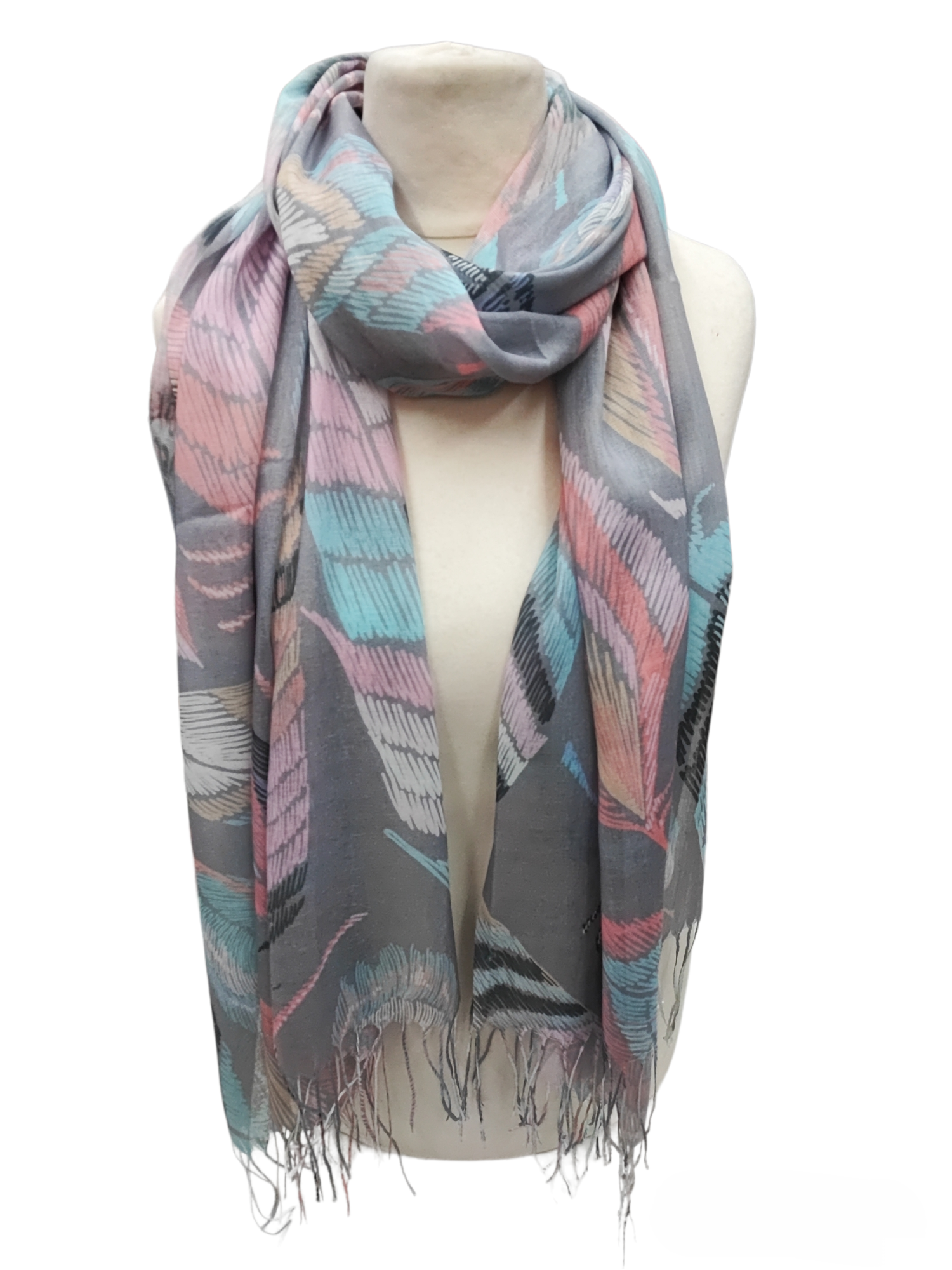 Foulard motif la plume (x6)#14