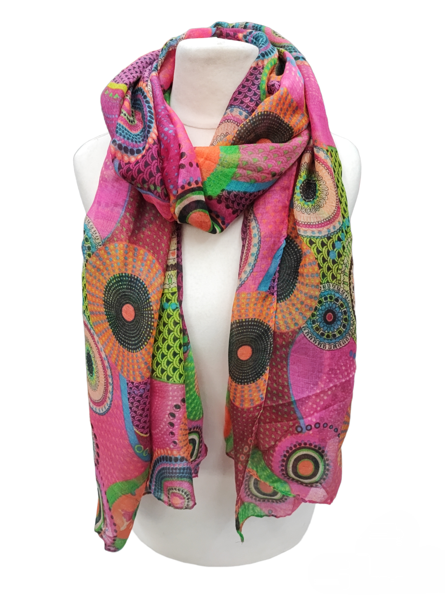 Foulard motif rosace (x12)