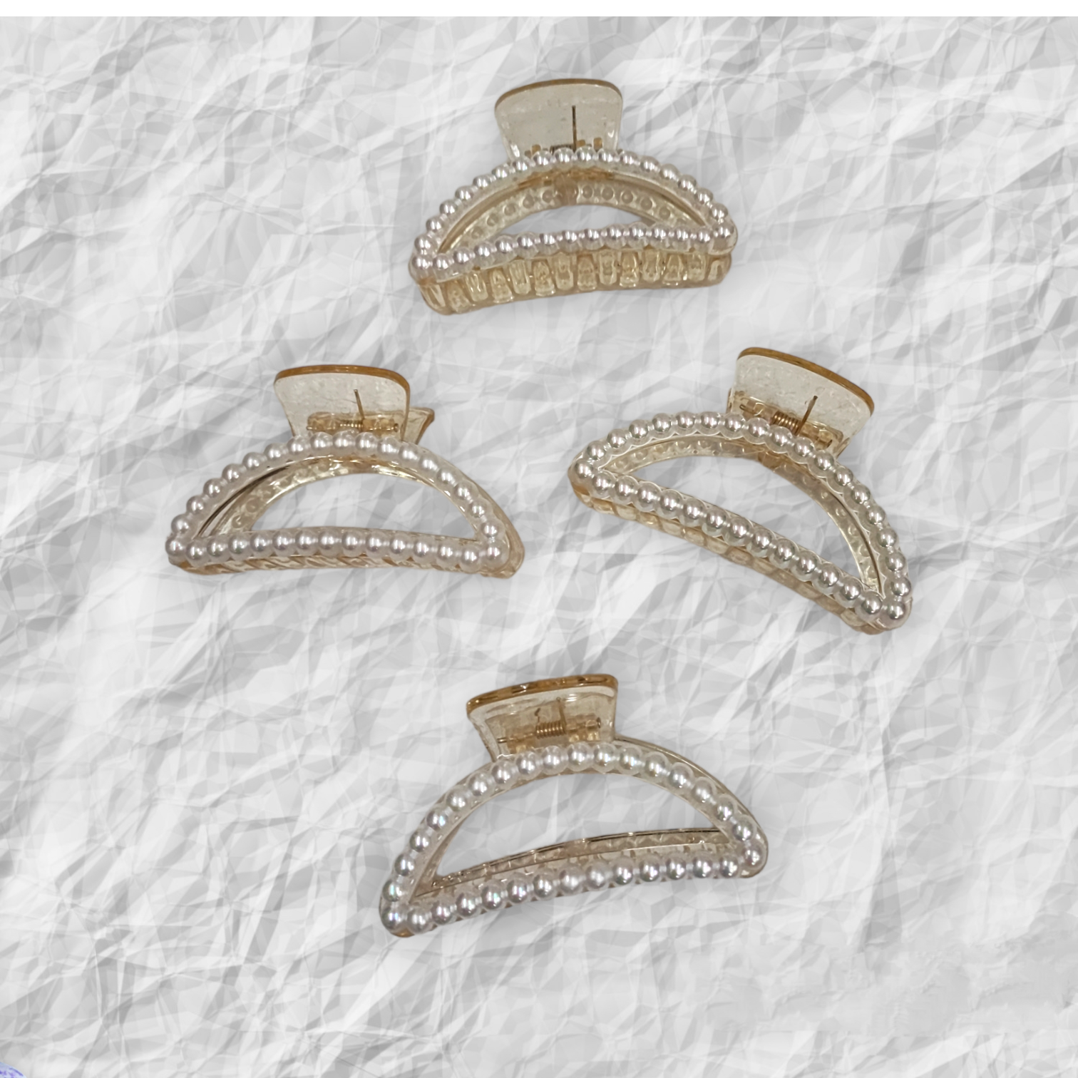 Pince à cheveux perle
Motif mélanger
(X12)