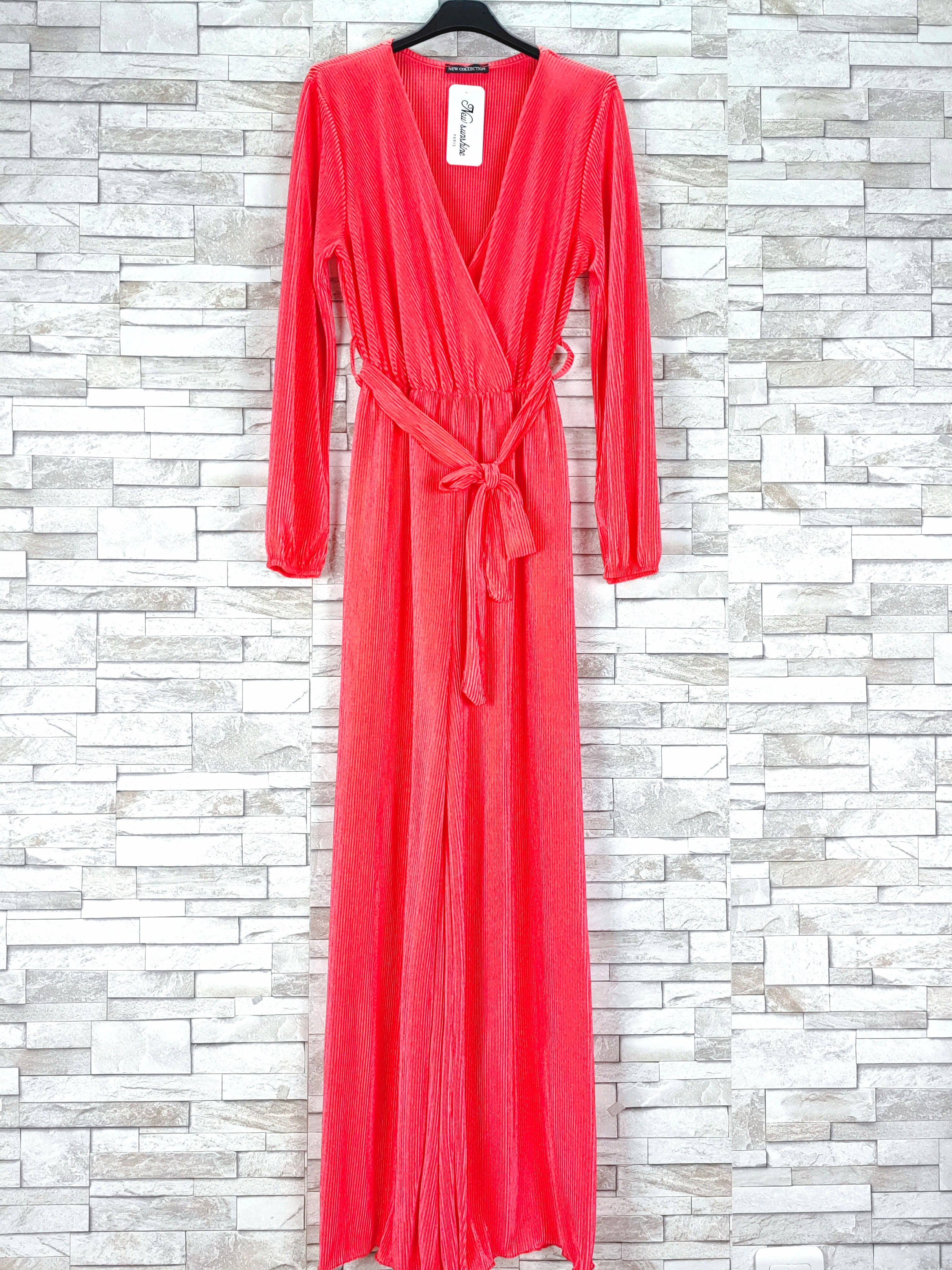 Robe longue Plissé (x6)