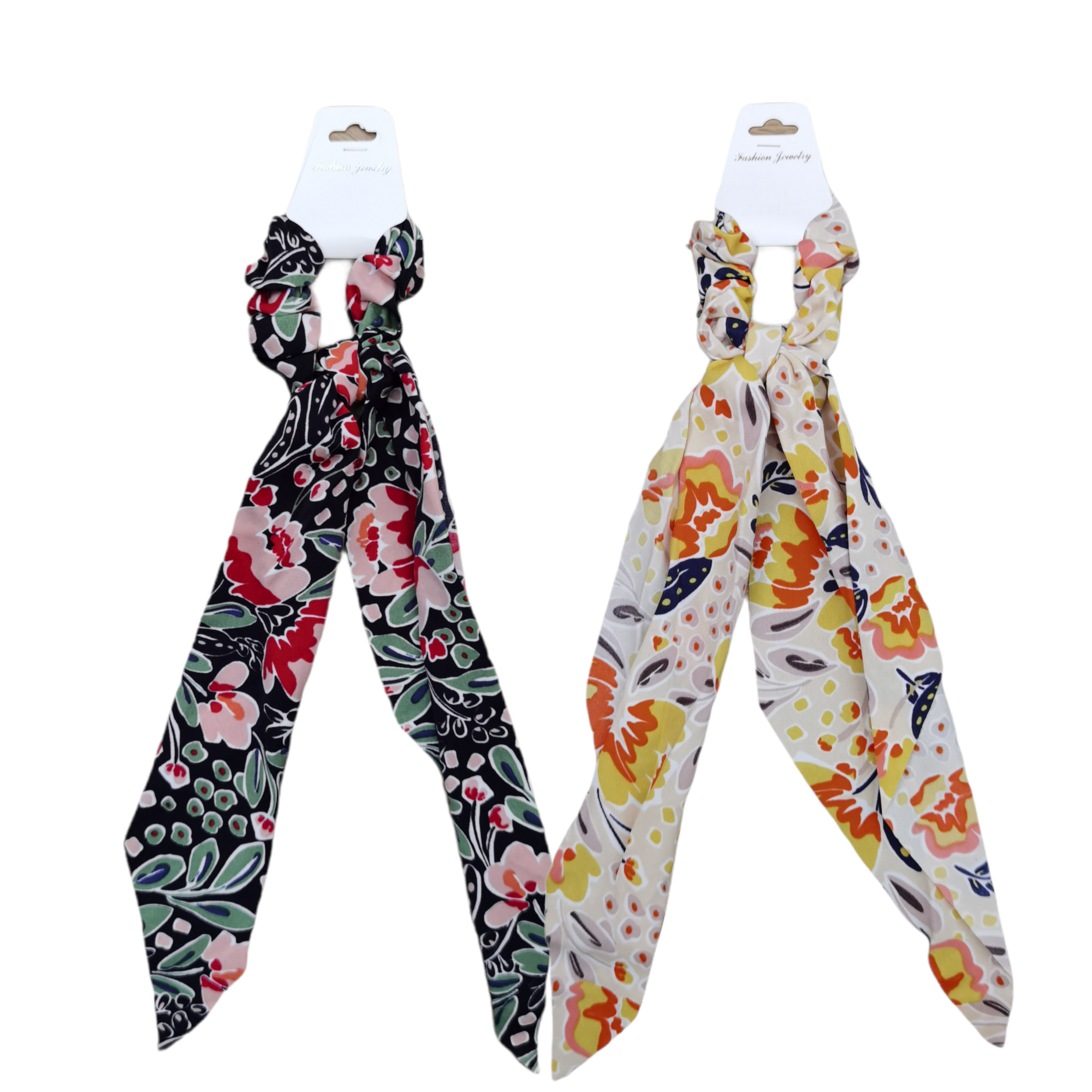 Chouchou motif floral    (x12)
