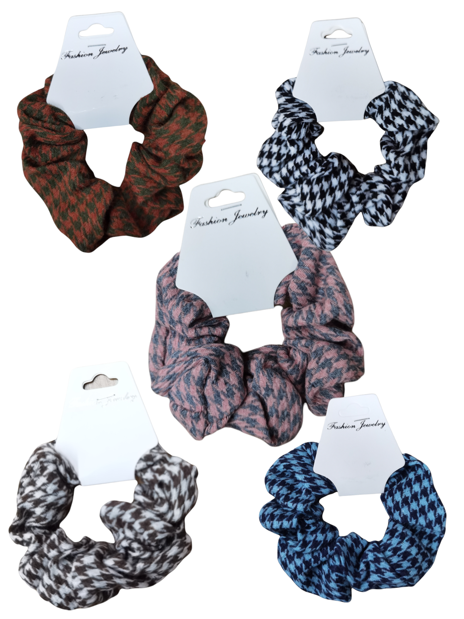 Chouchou  Scrunchie élastique froufrou     (x12)