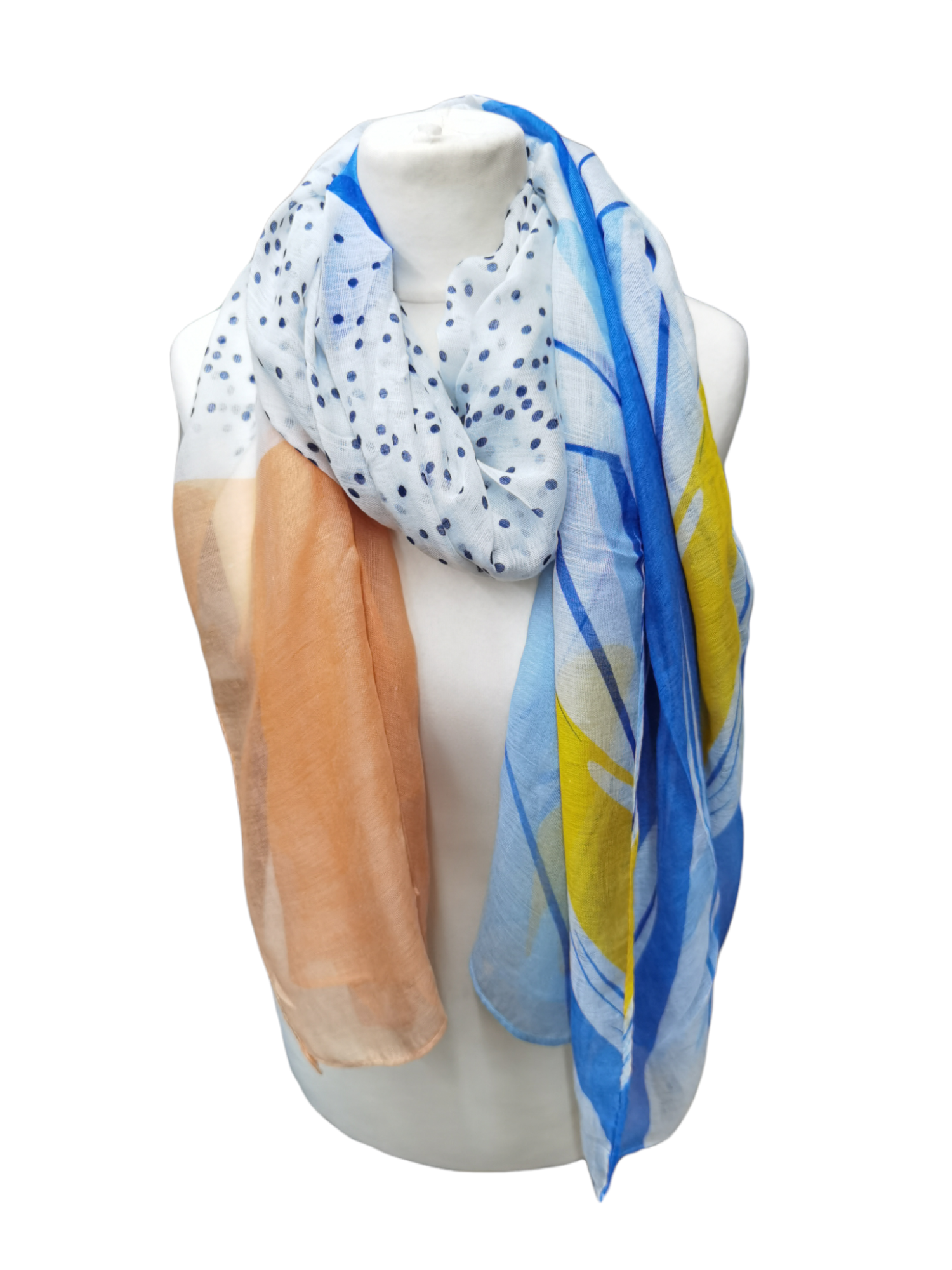 Foulard motif petit pois (x12)